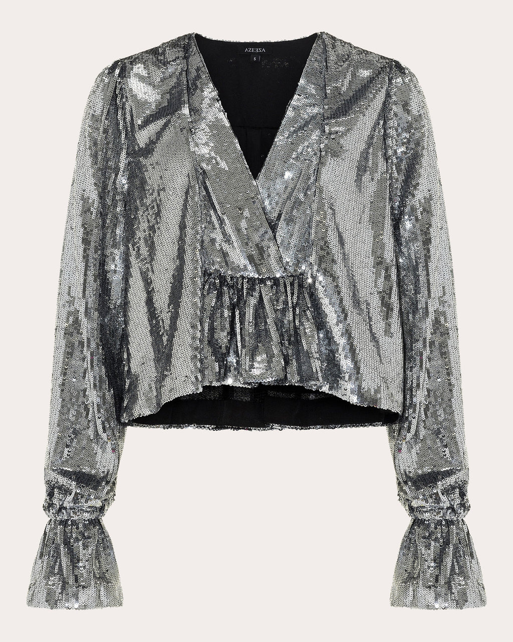 Thistle Ruffle Sequin Top