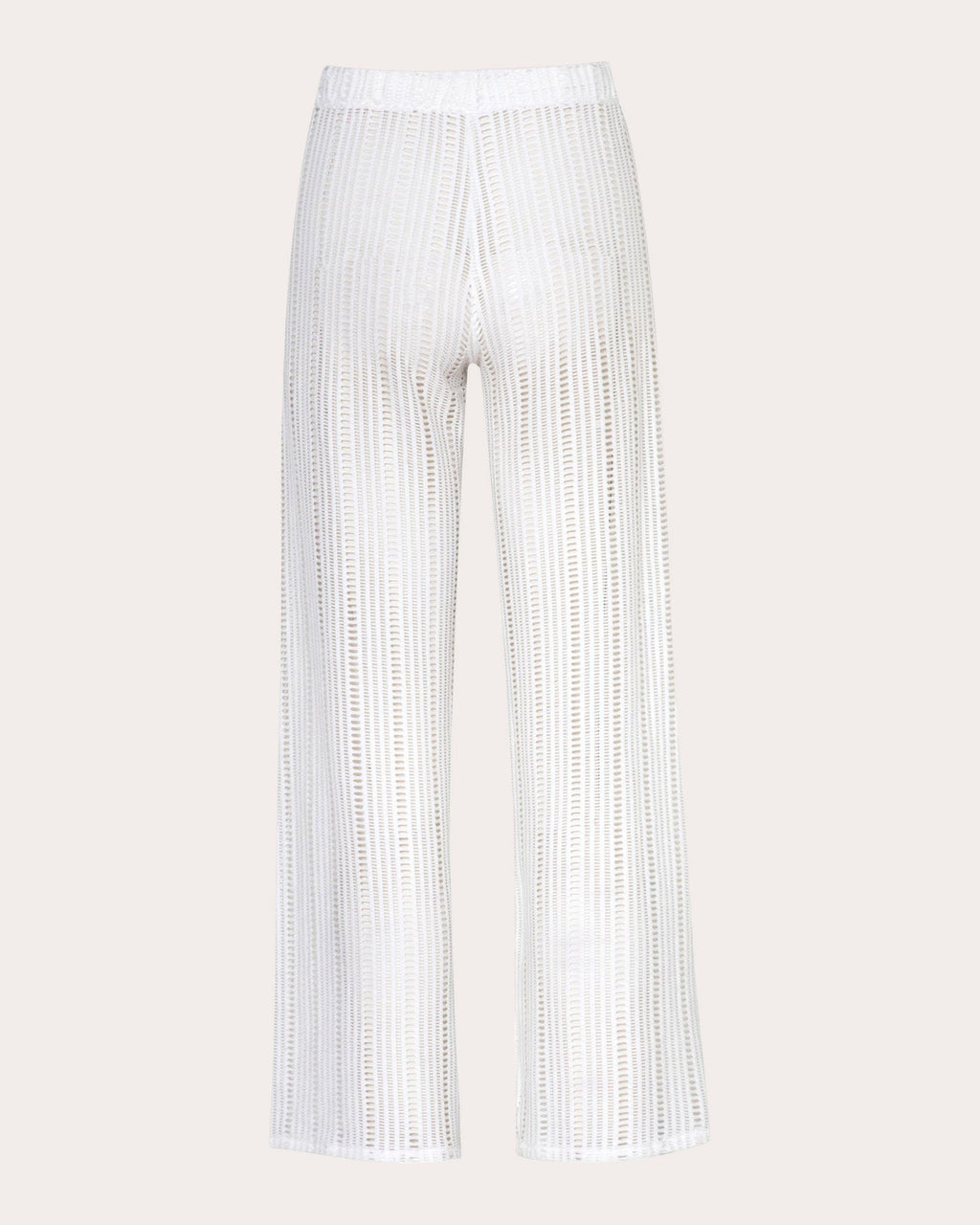 Adele Geometric Crochet Knit Pants
