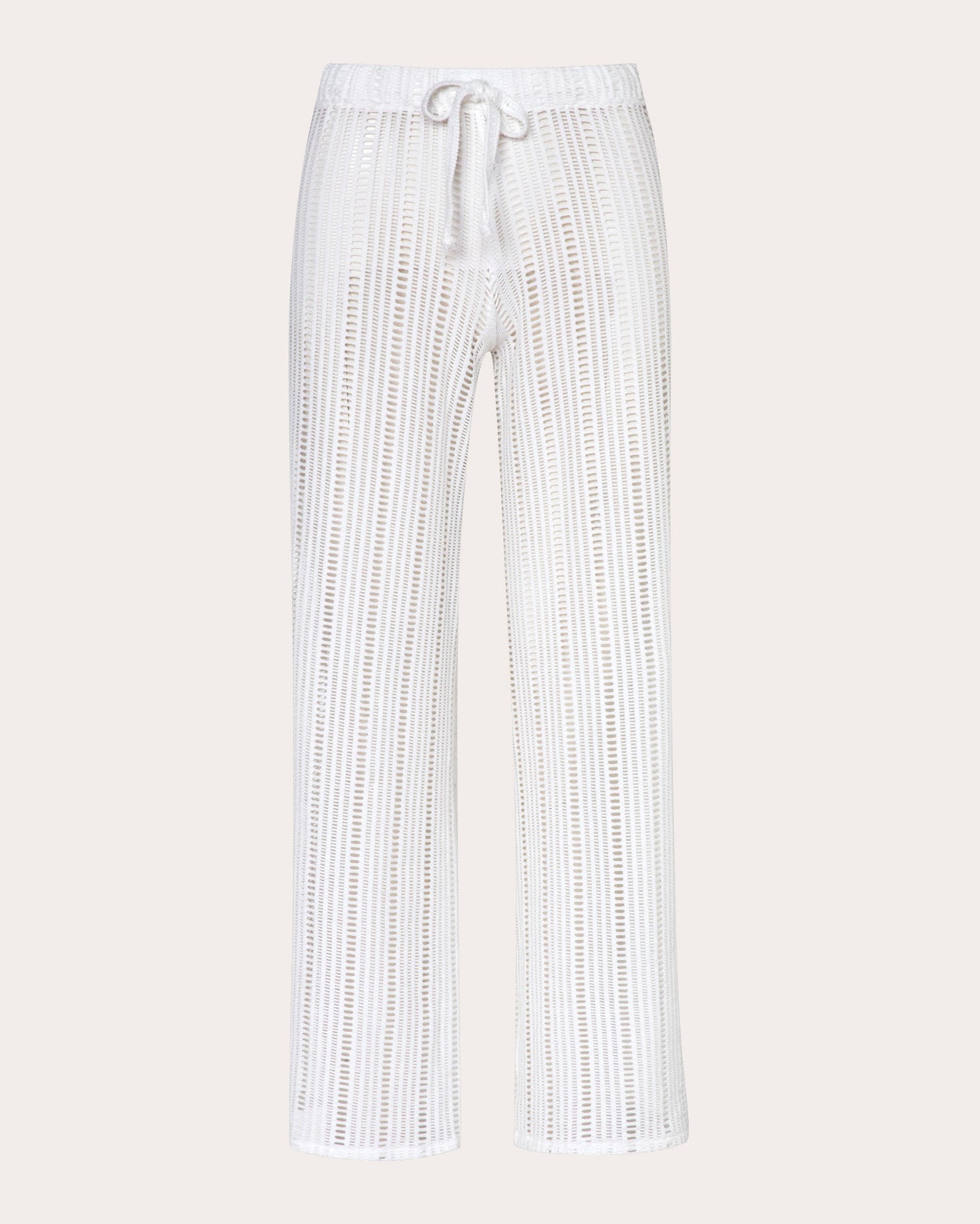 Adele Geometric Crochet Knit Pants