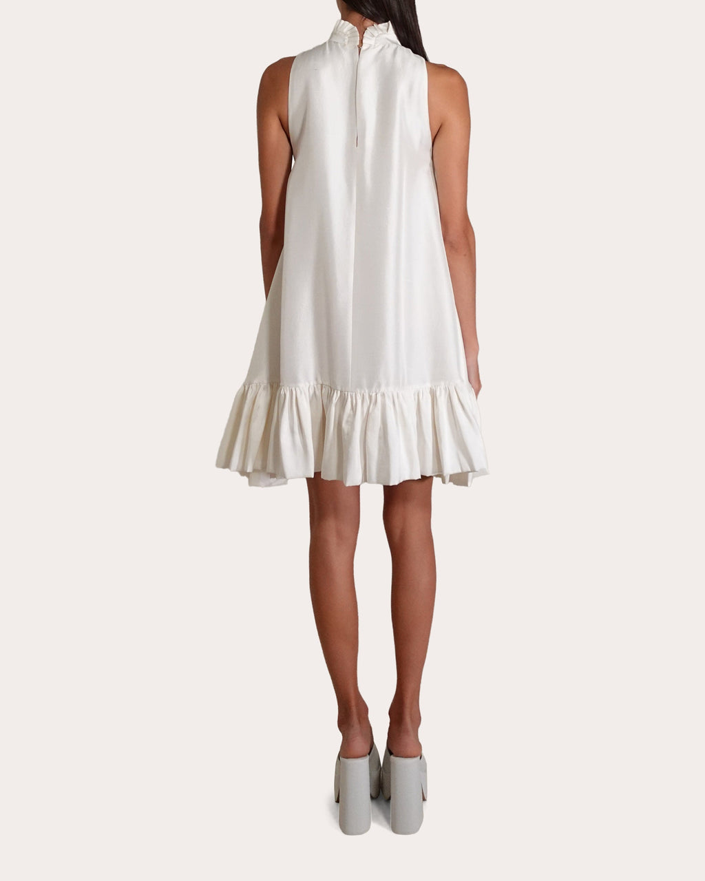 Alcott Tiered Silk Mini Dress