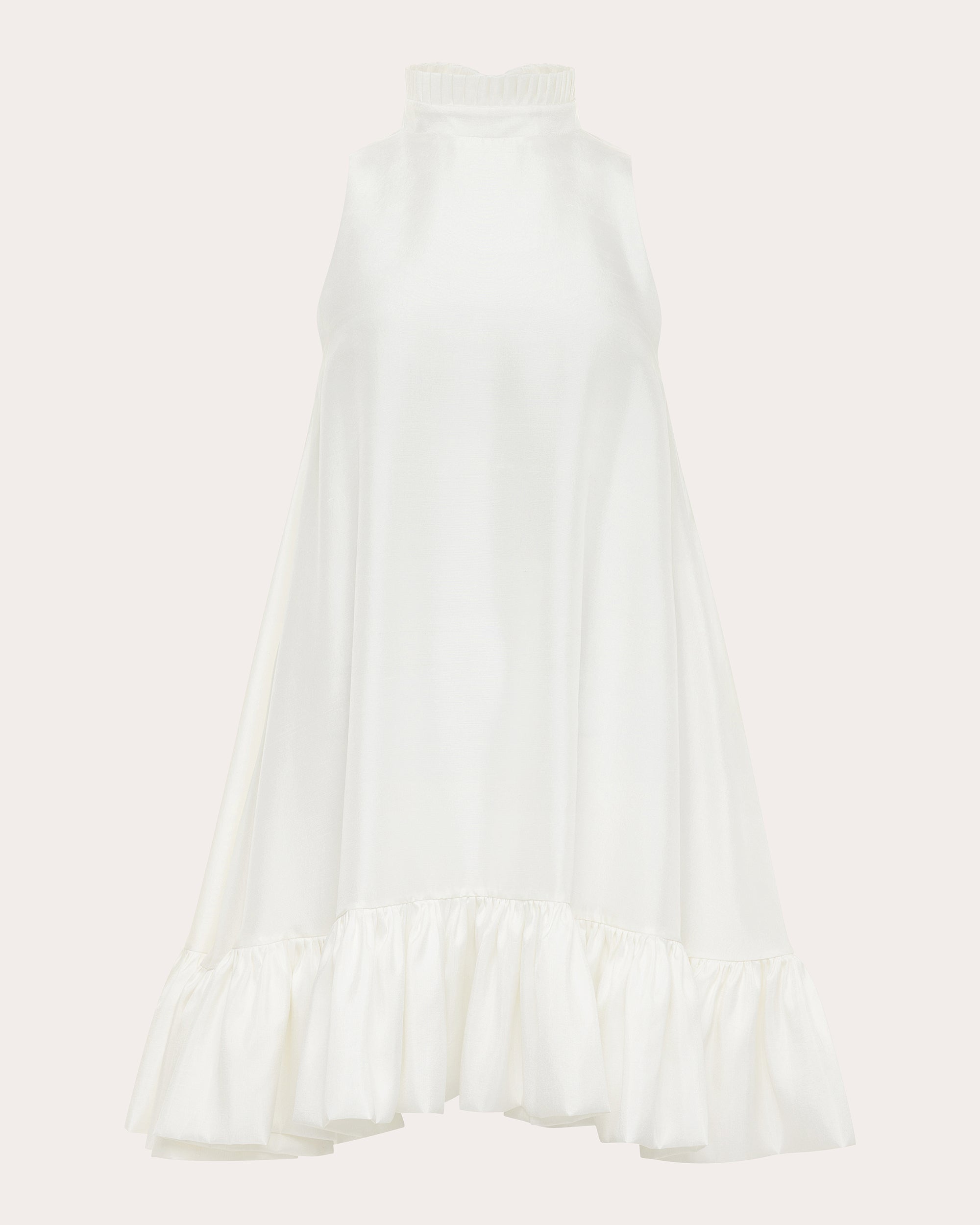 Alcott Tiered Silk Mini Dress