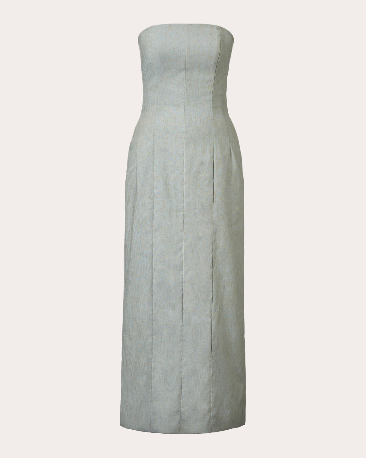 Alex Strapless Wool-Blend Midi Dress