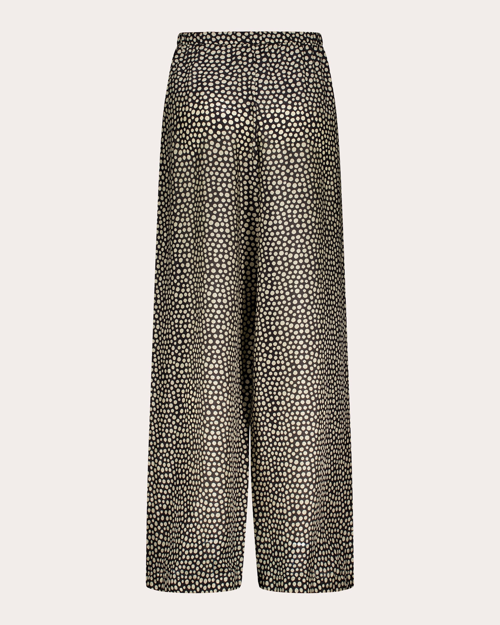 Amelie Printed Silk Pants