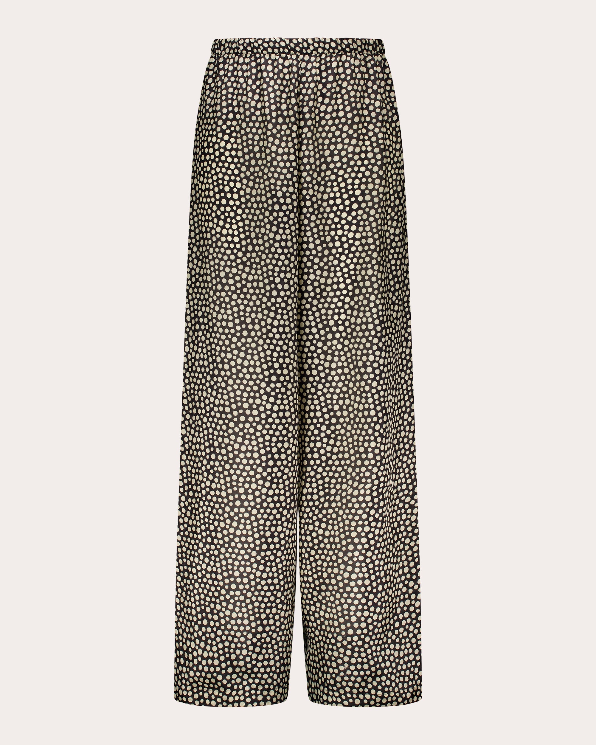 Amelie Printed Silk Pants
