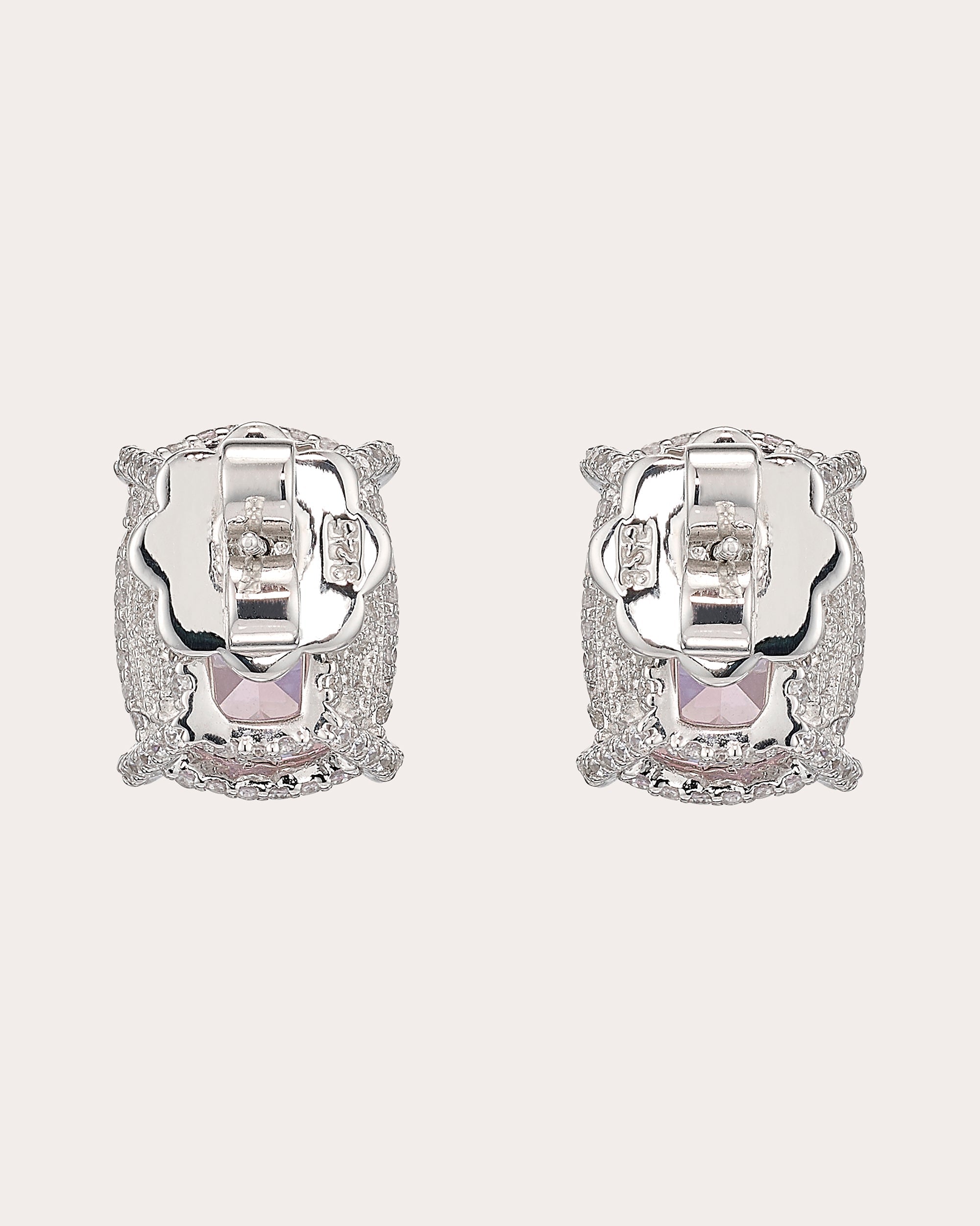 Wing 18K Gold and Rhodium Vermeil Lab-Grown Diamond Stud Earrings