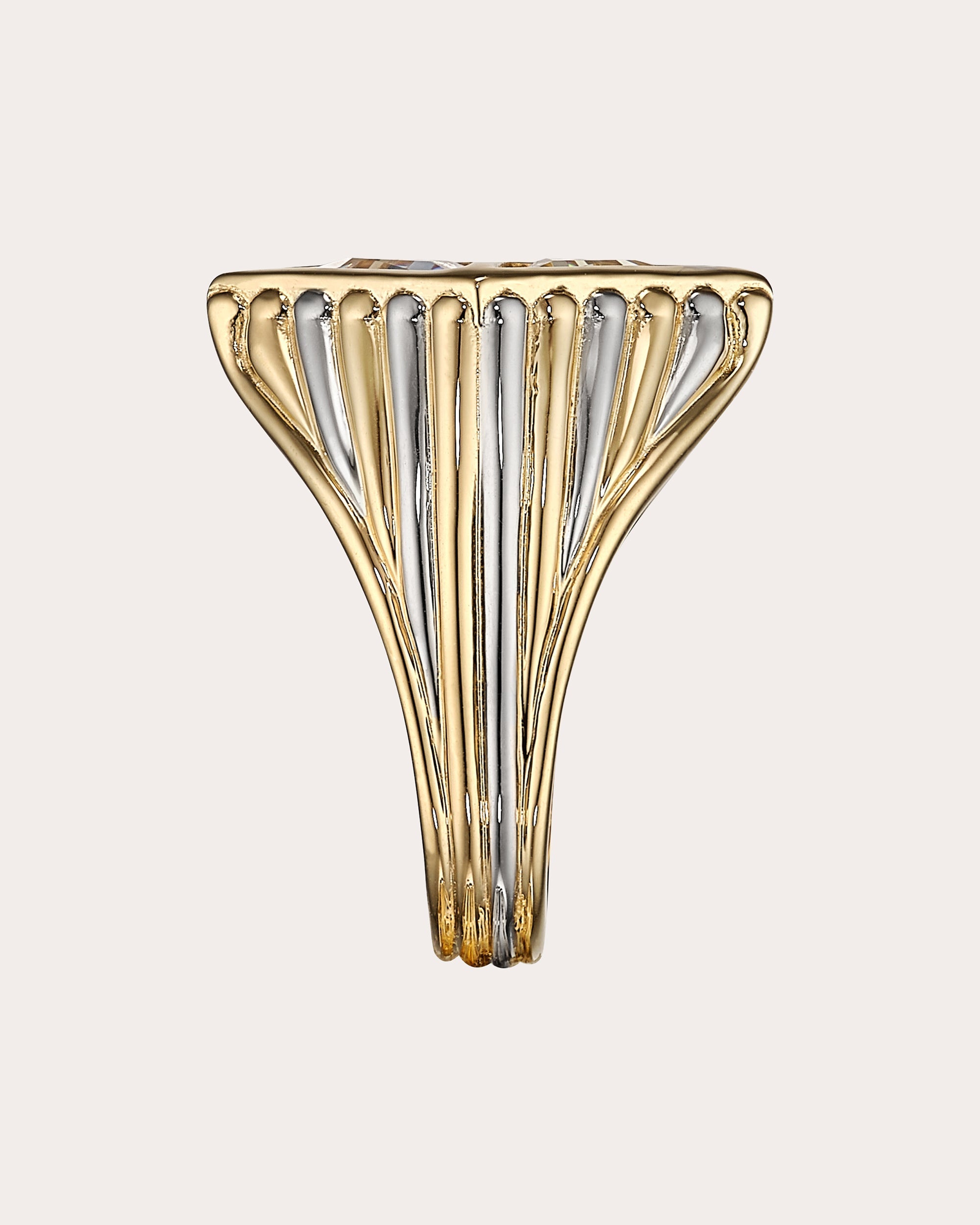Canary Diamond Signet Ring