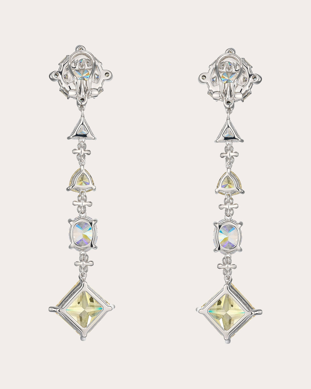 Canary Diamond Tropical Drop Earrings