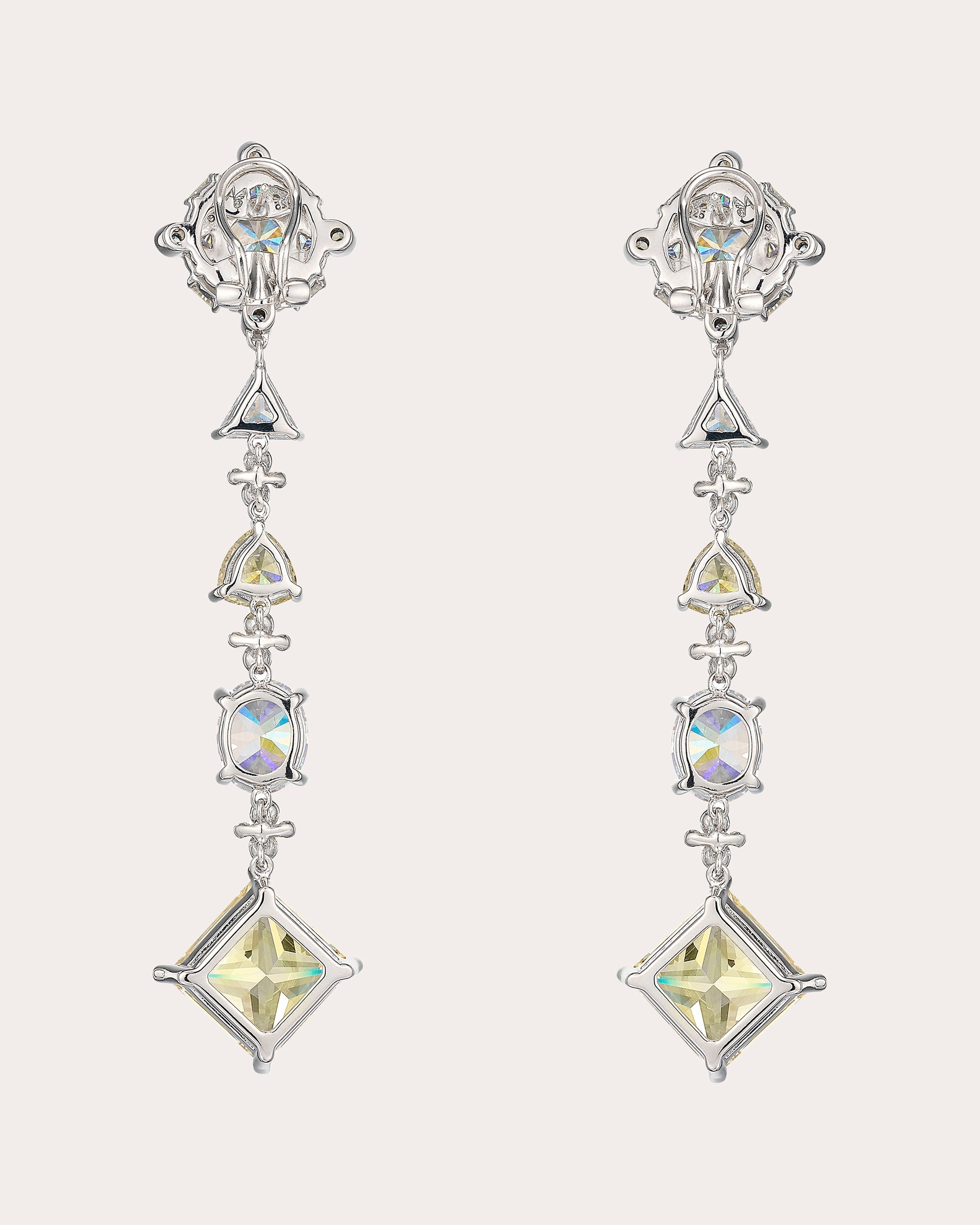 Canary Diamond Tropical Drop Earrings