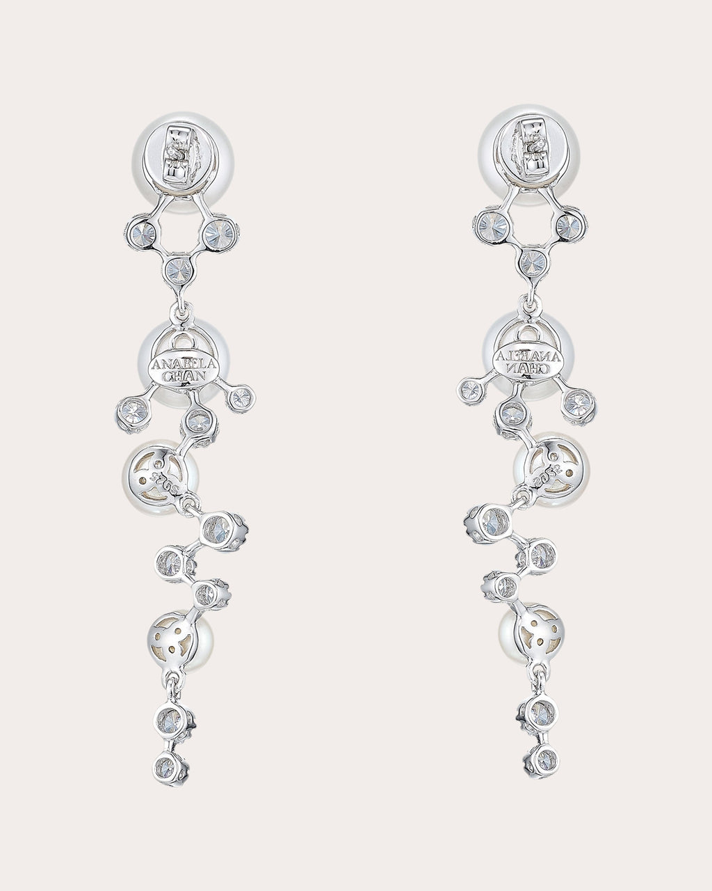 Constellation Pearl Drop Earrings