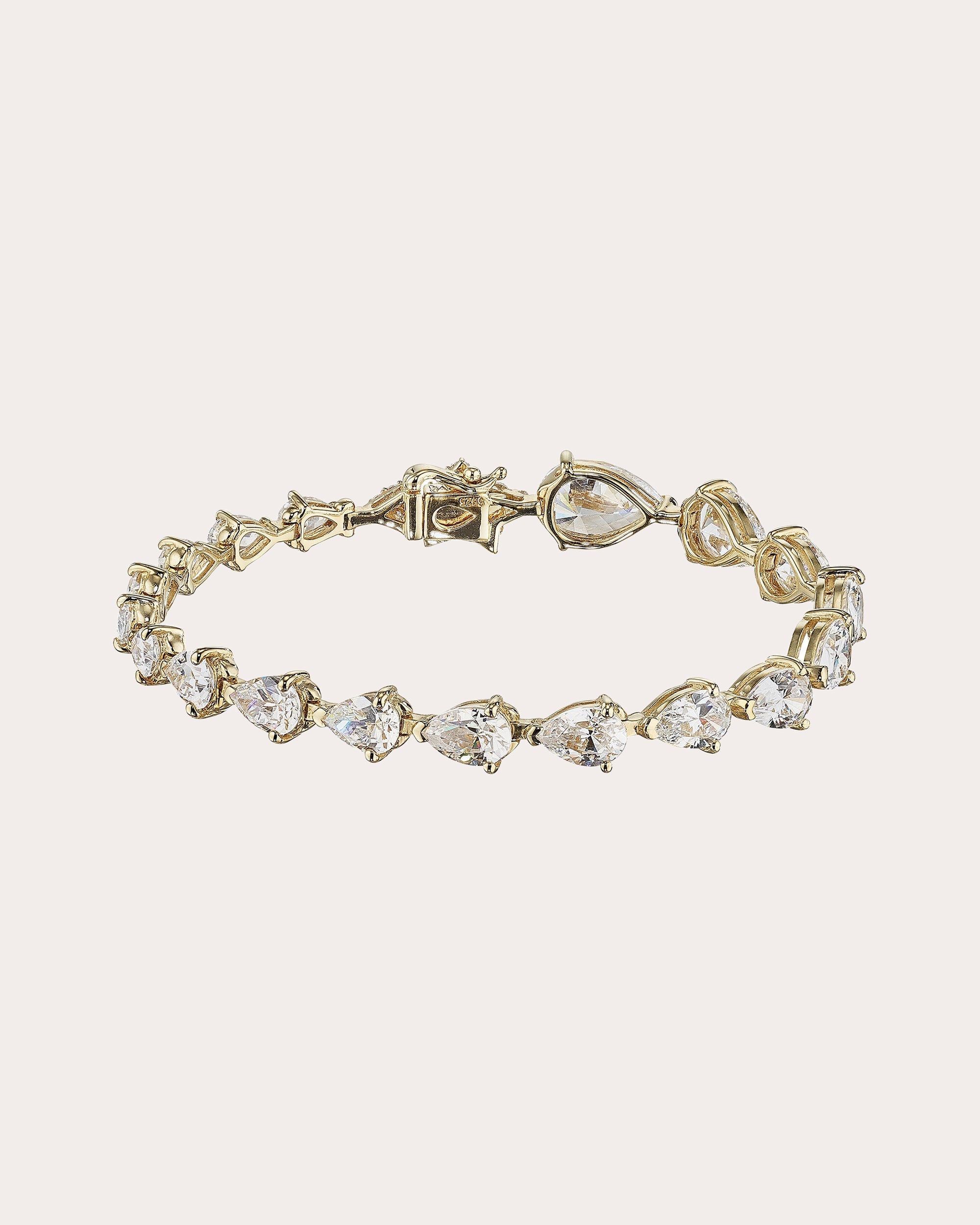 Nova 18K Gold and Rhodium Vermeil Lab-Grown Diamond Bracelet