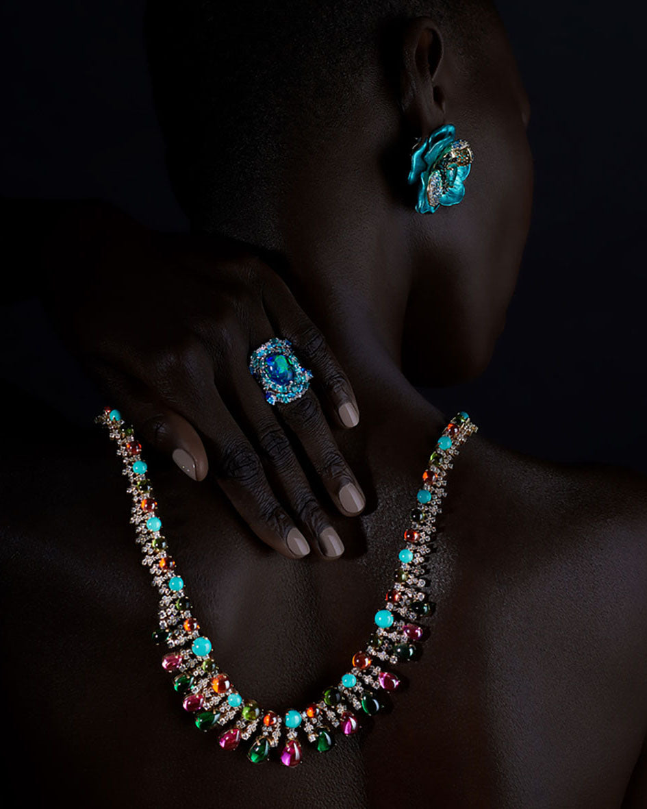 Rainbow Tutti Frutti Necklace