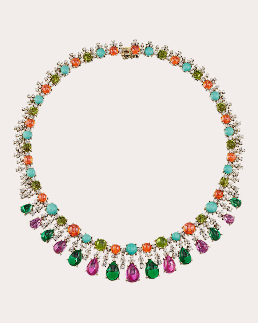 Rainbow Tutti Frutti Necklace