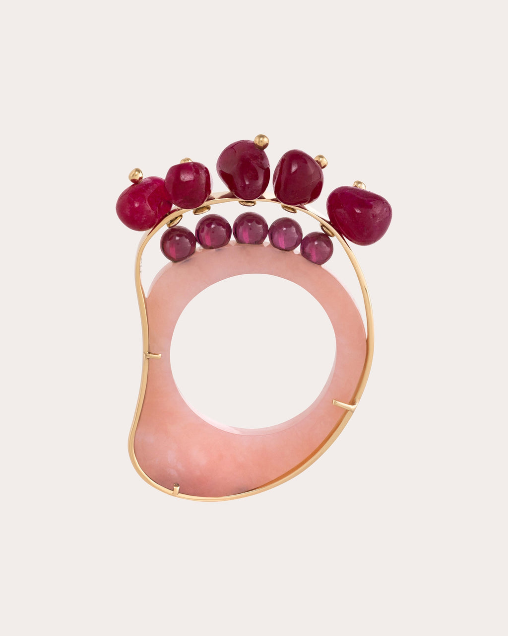 Candy 18K Gold Multi-Stone Ring