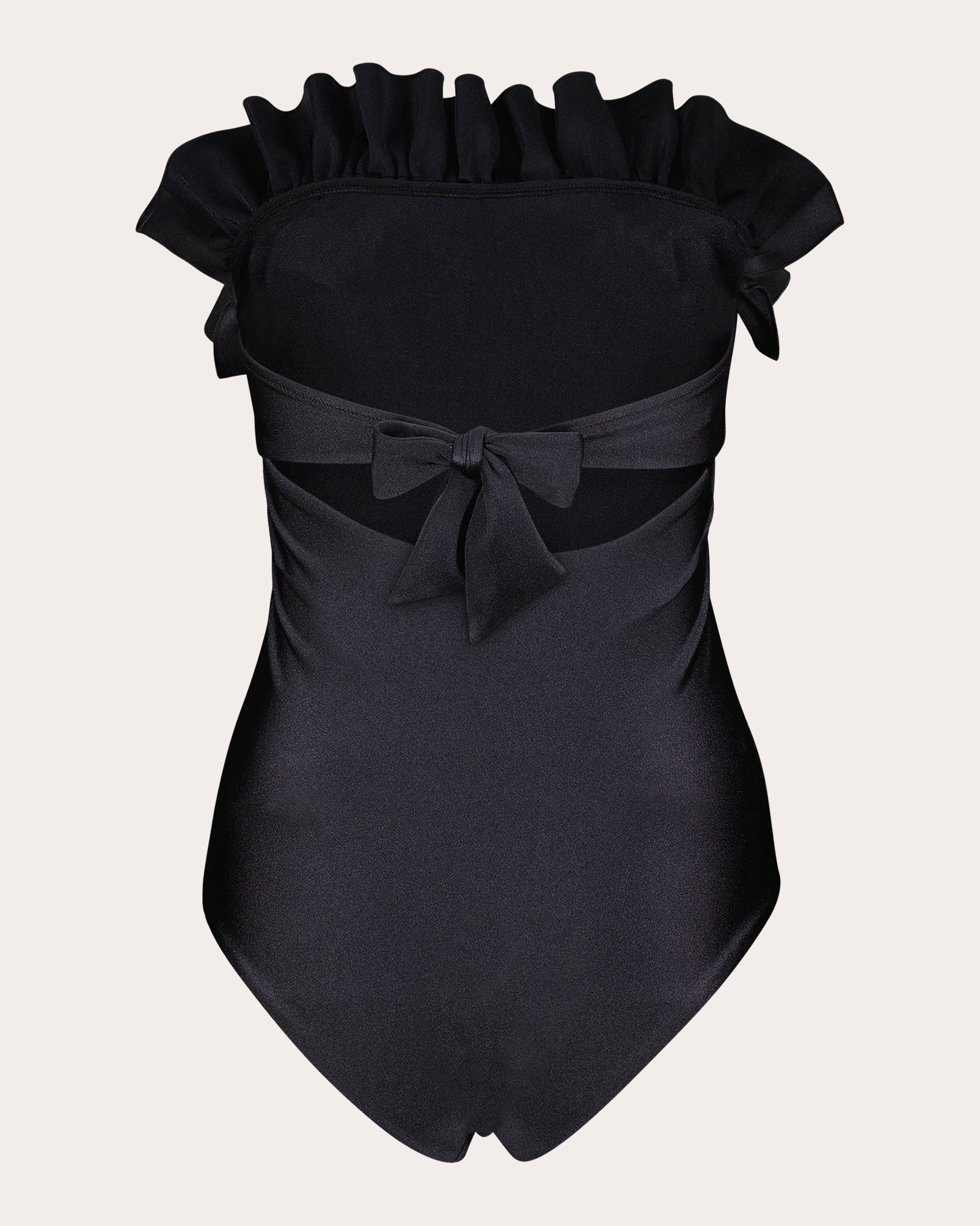 Angela Ruffled Bustier Swimsuit