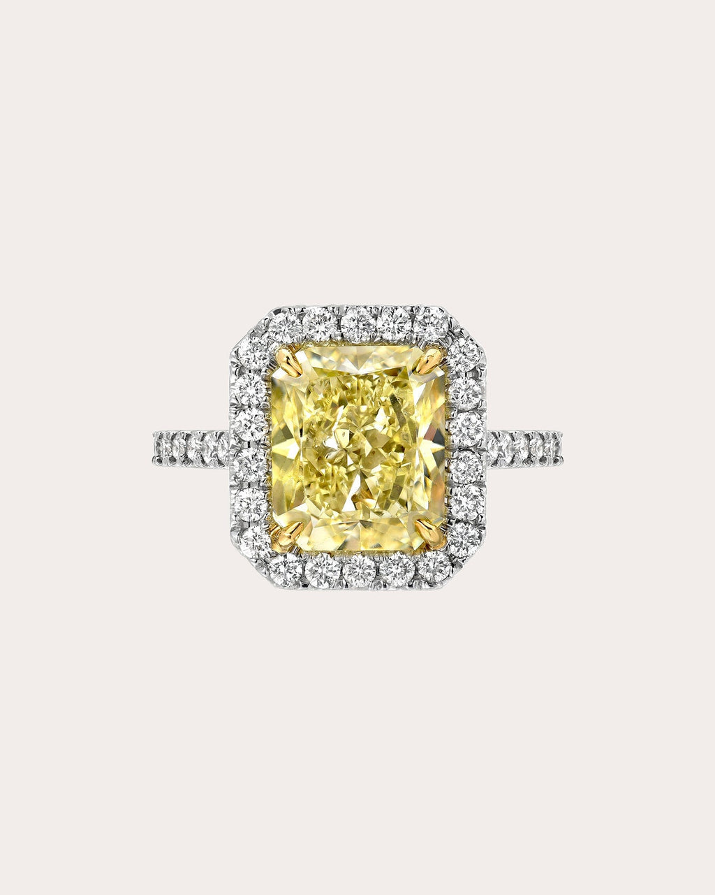 Annabella 18K Two-Tone Gold Diamond Ring