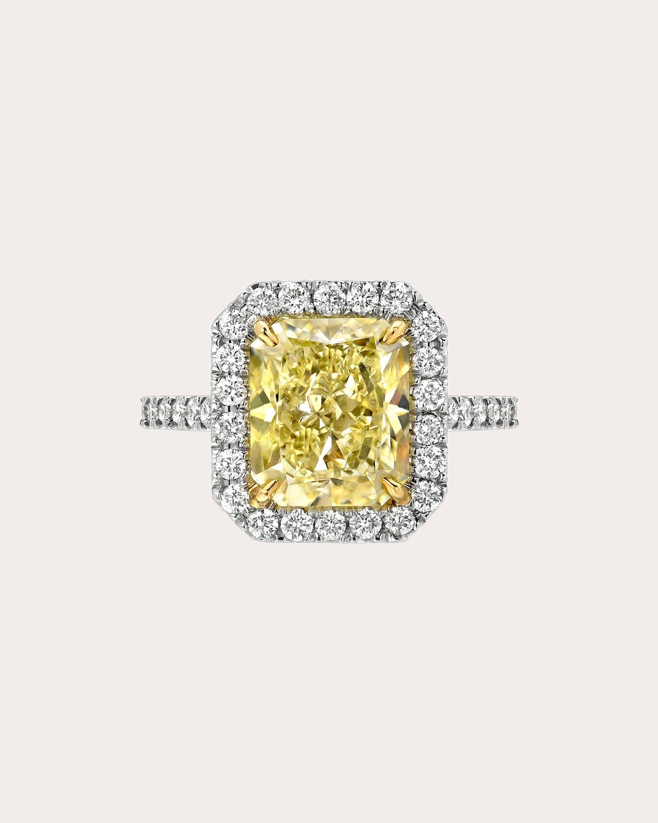 Annabella 18K Two-Tone Gold Diamond Ring