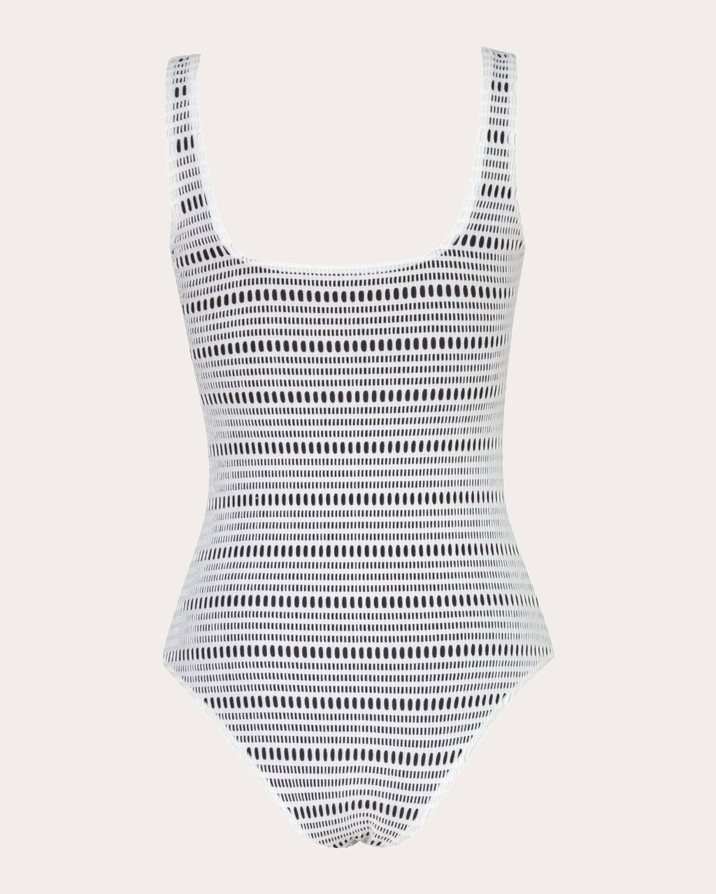 Antoinette Geometric Mesh Swimsuit