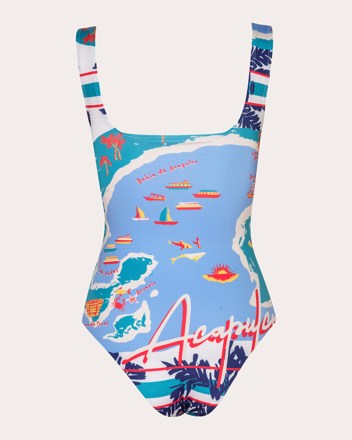 Antoinette Acapulco Printed Swimsuit