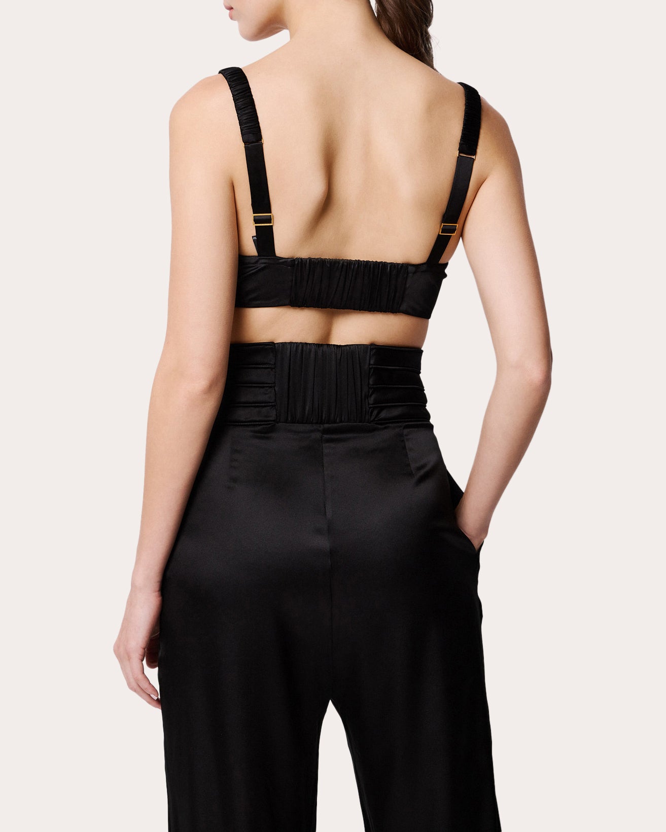 Avenoir Silk Cropped Pants