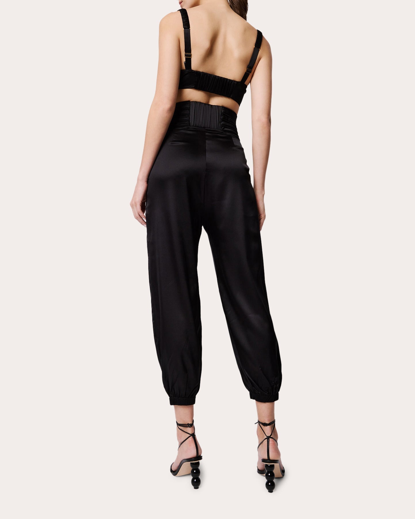 Avenoir Silk Cropped Pants
