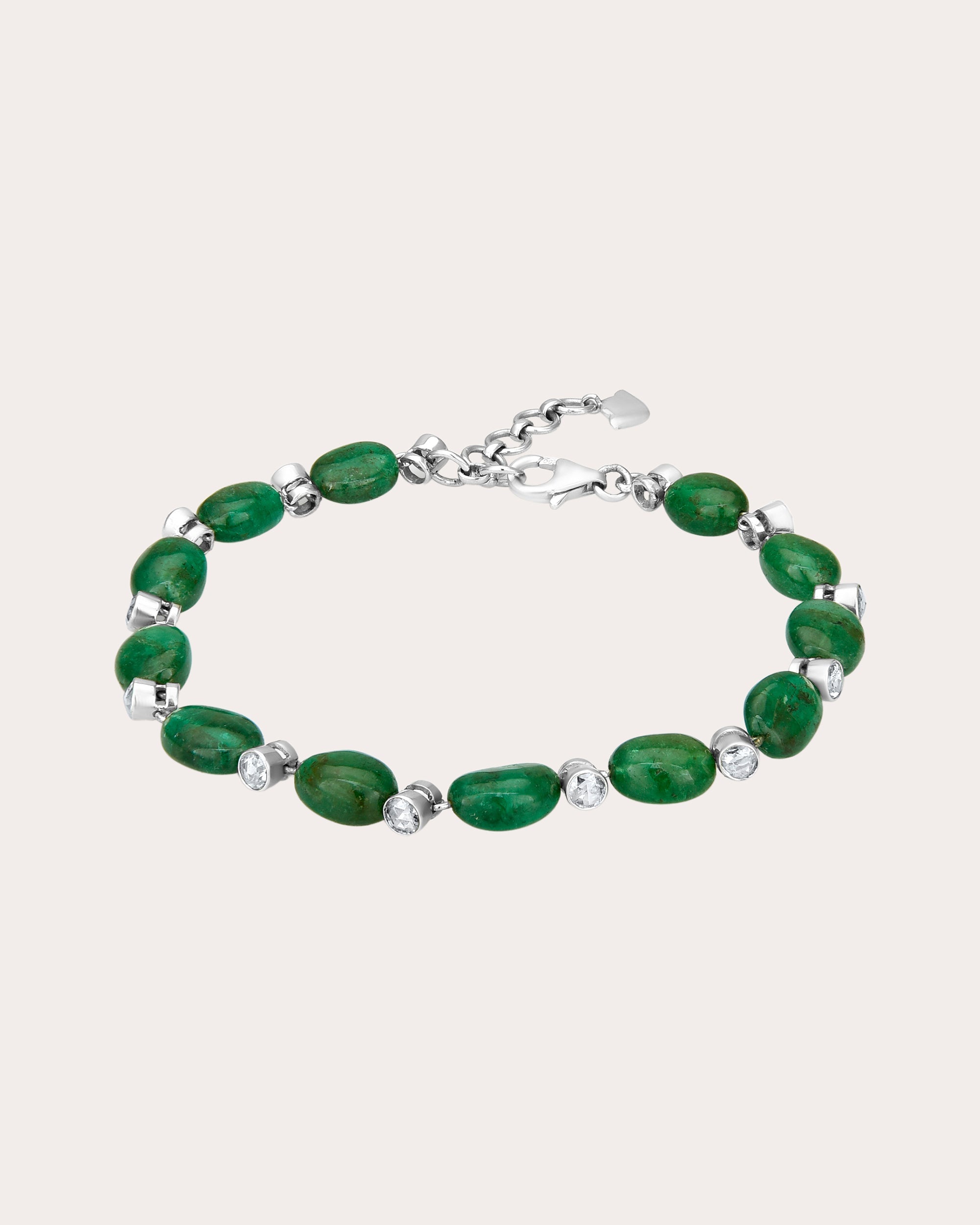 Emerald & Diamond Bahaar Bracelet