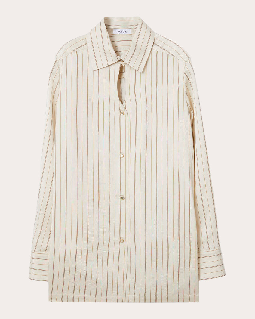 Bahar Linen-Blend Shirt