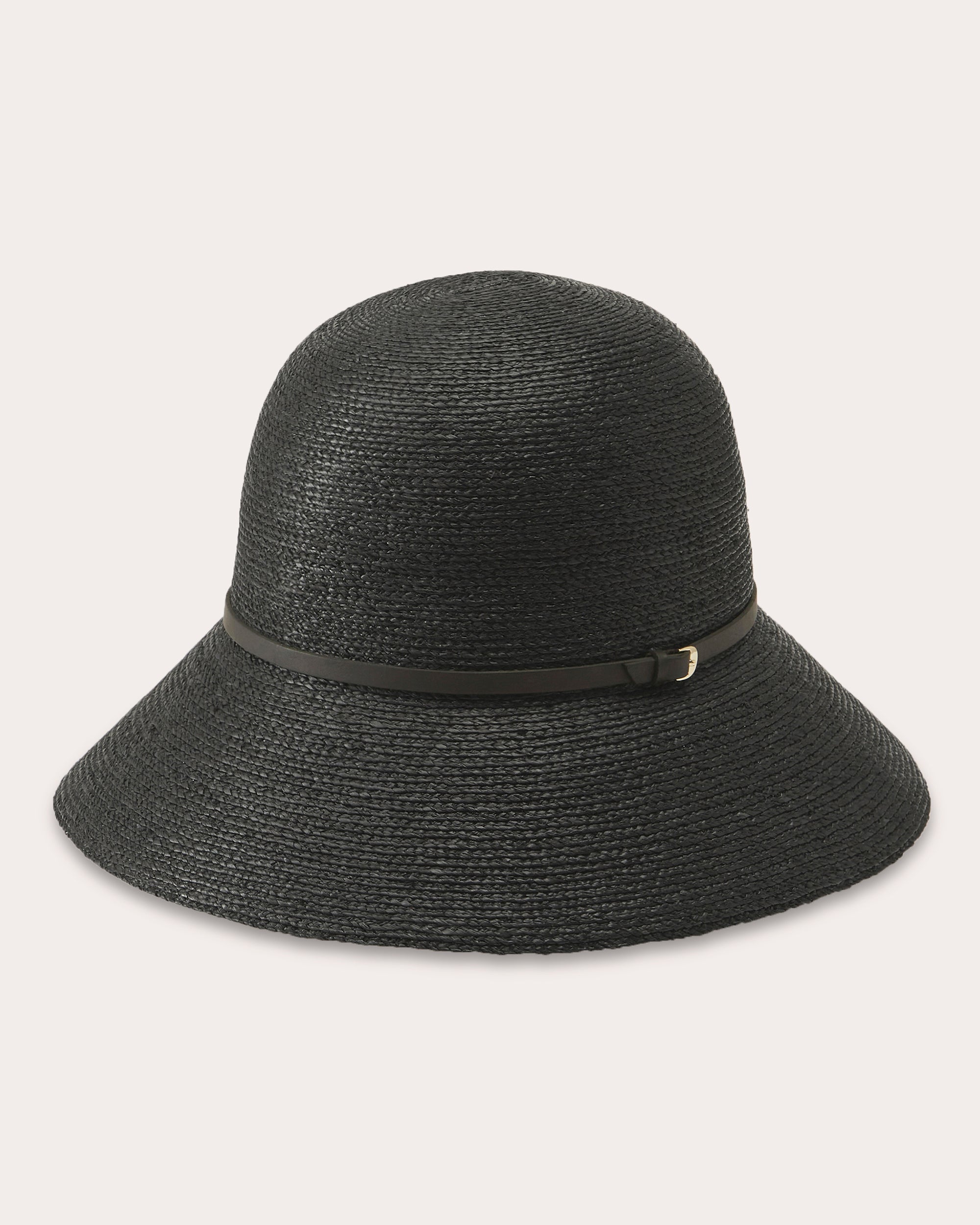 Besa 9 Raffia Braid Packable Cloche