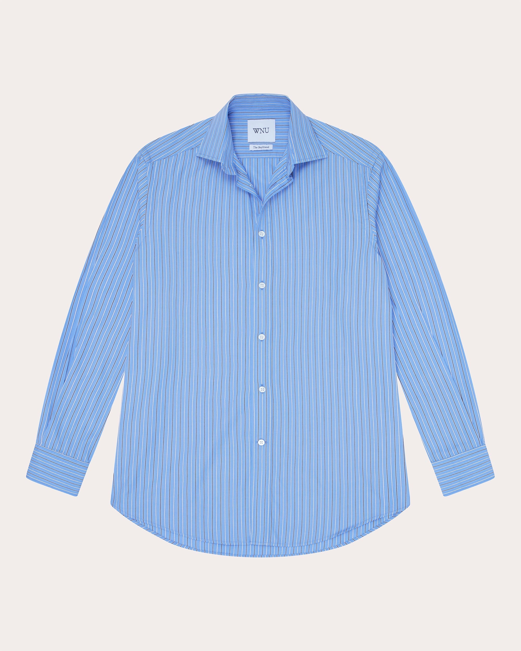 The Boyfriend Cotton-Poplin Shirt