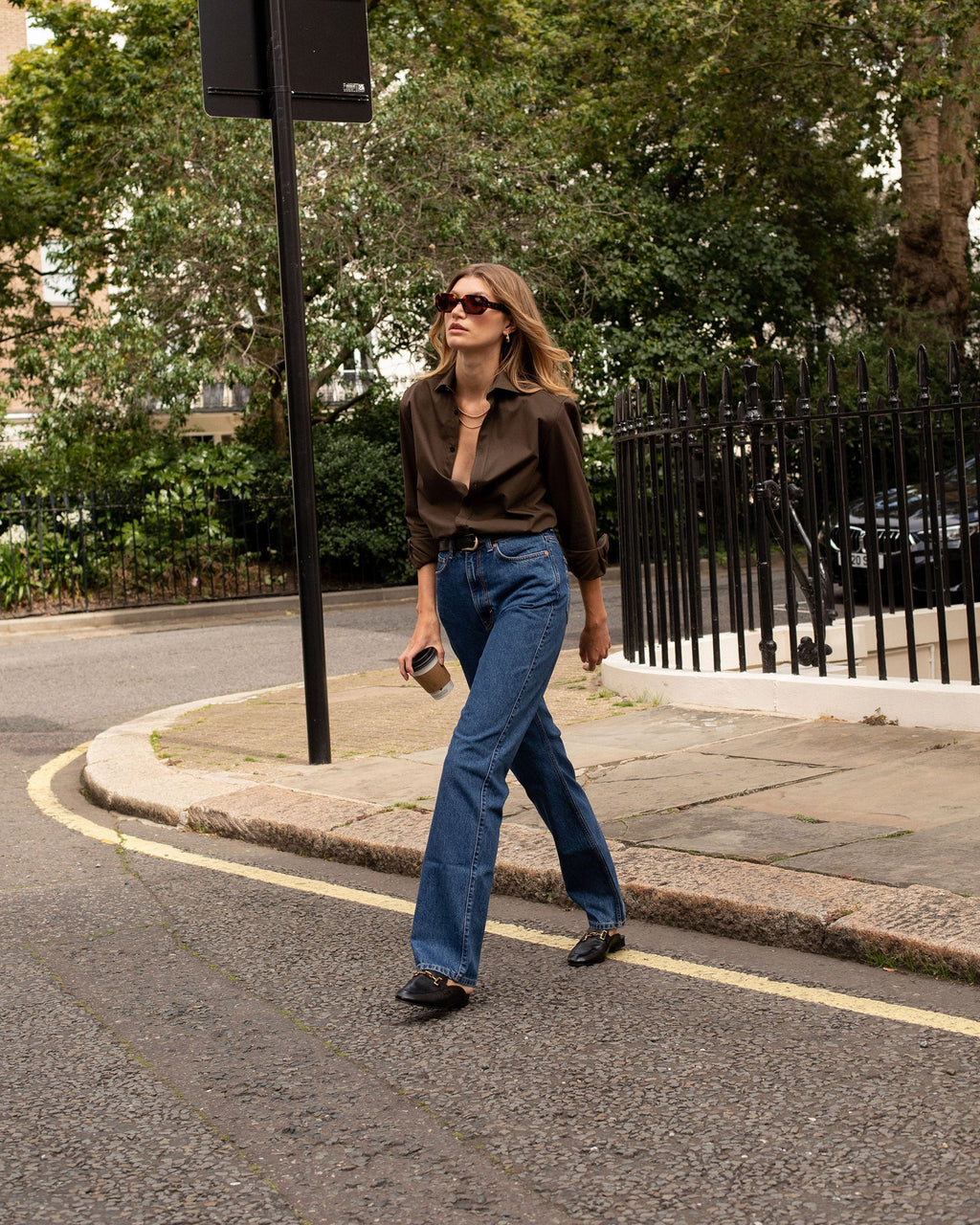 The Boyfriend Cotton-Poplin Shirt