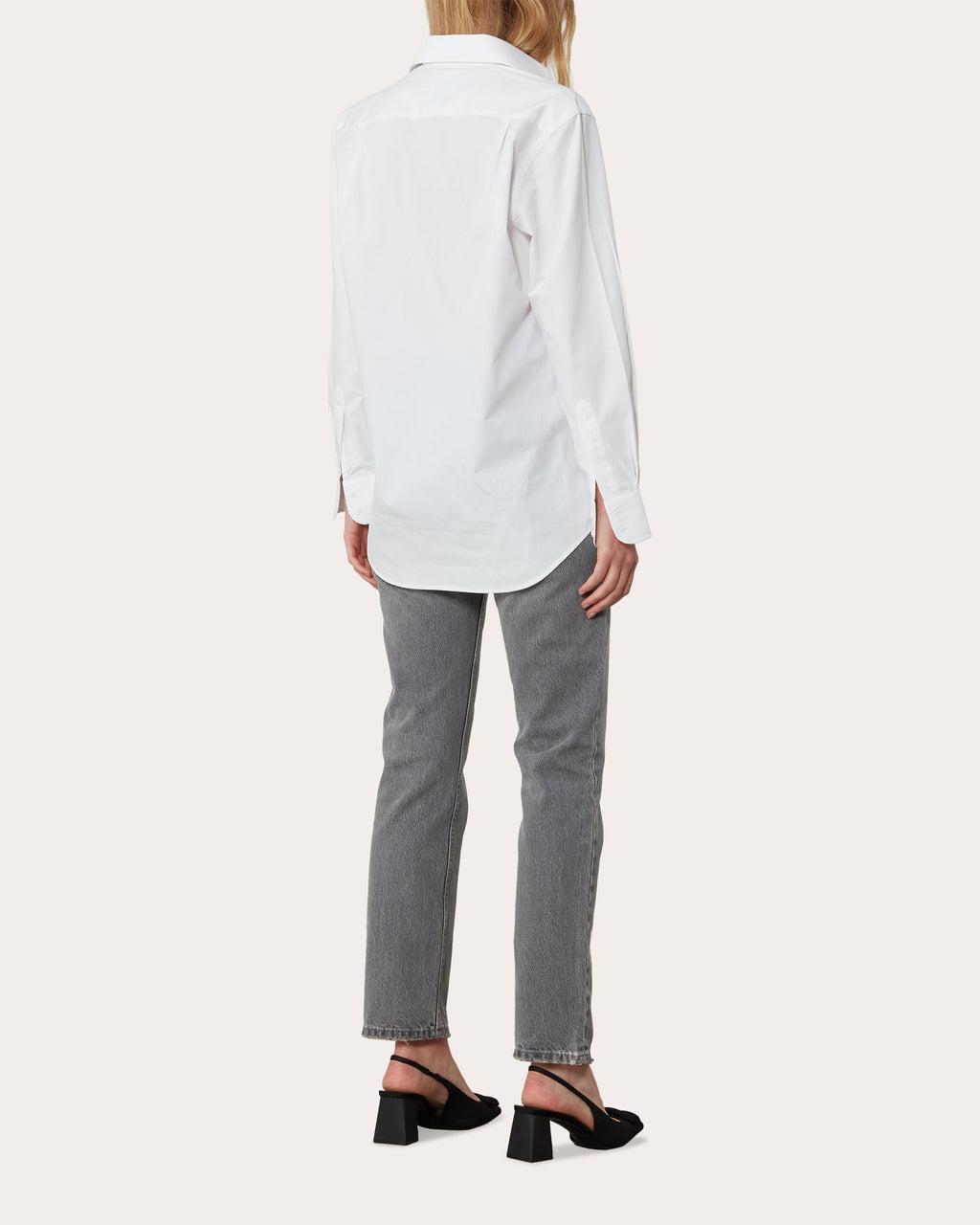 The Boyfriend Cotton-Poplin Shirt