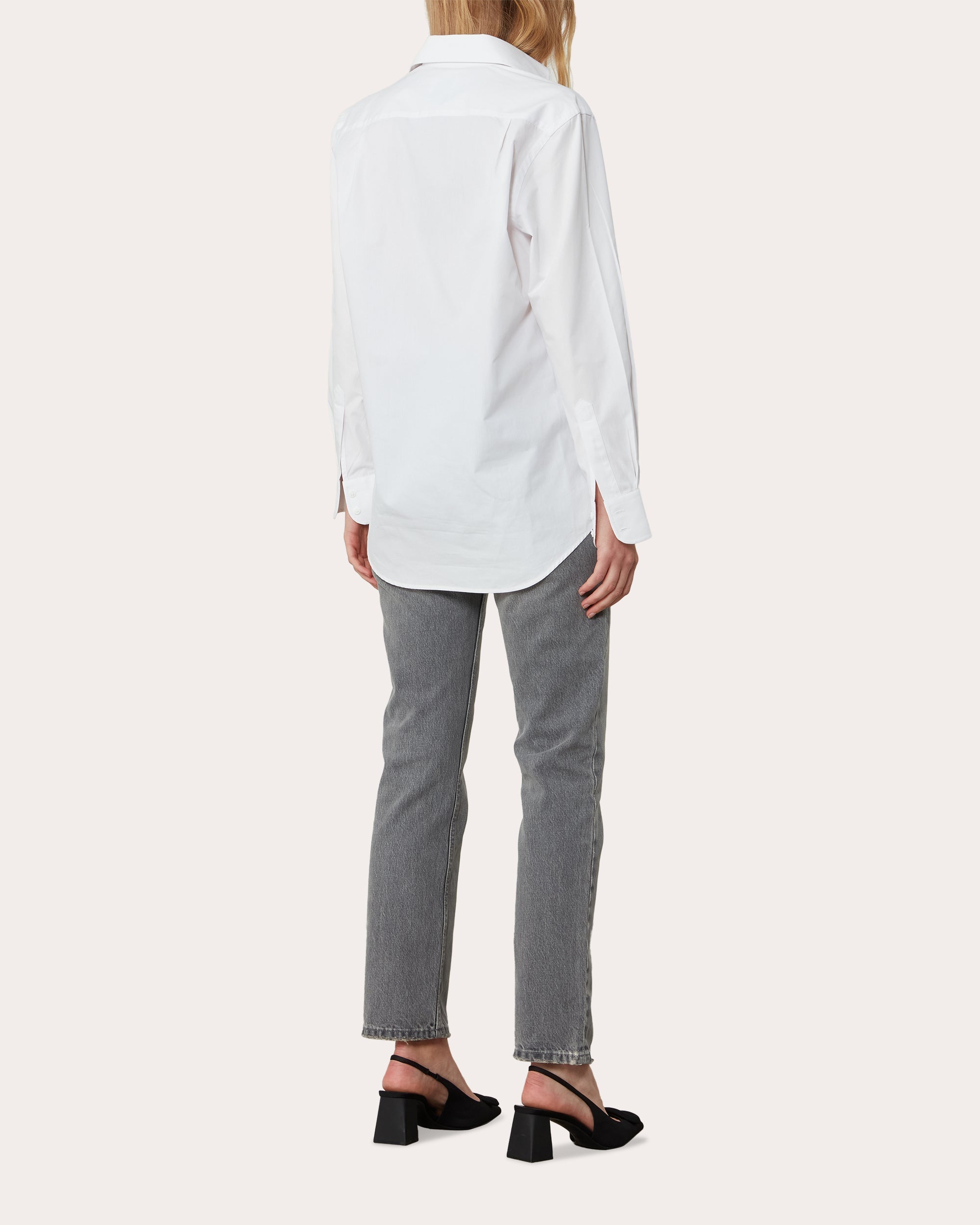The Boyfriend Cotton-Poplin Shirt