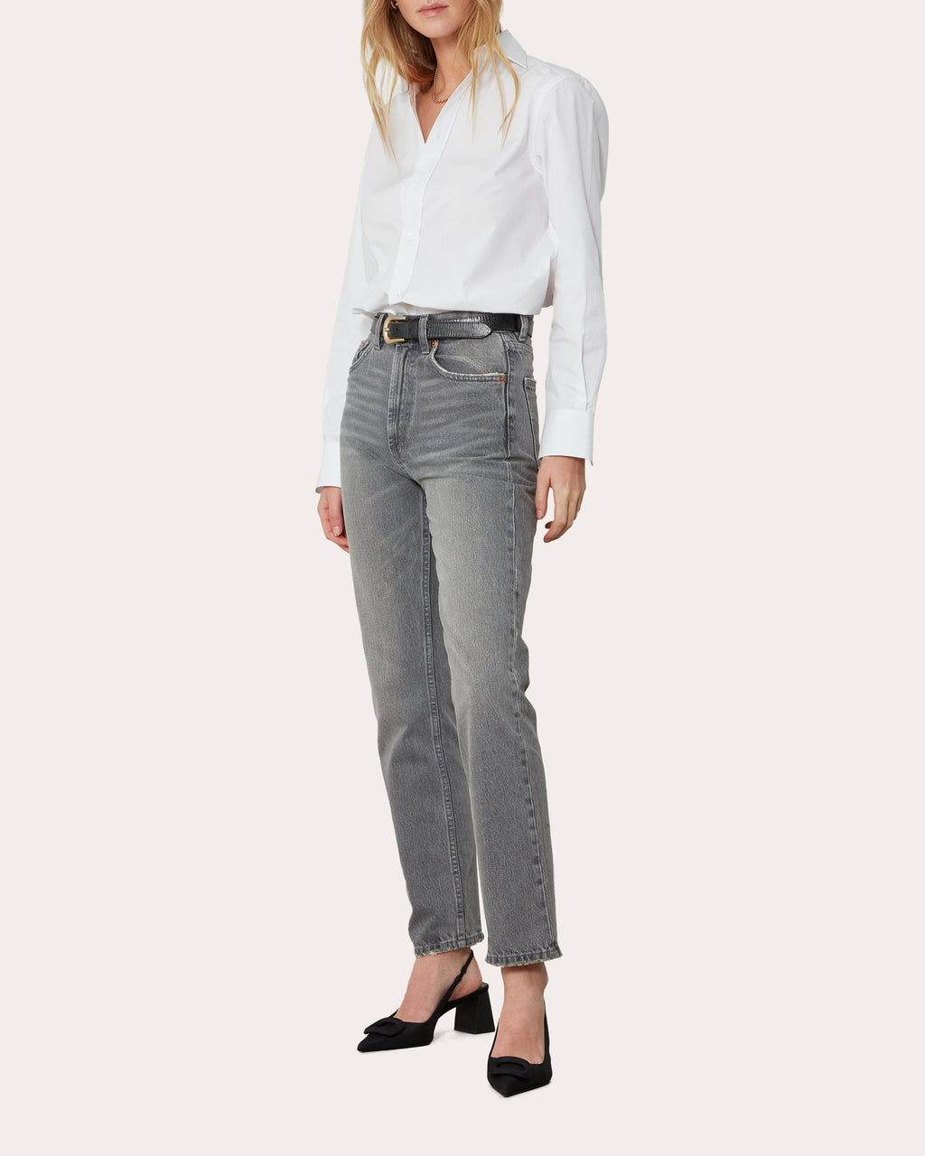 The Boyfriend Cotton-Poplin Shirt