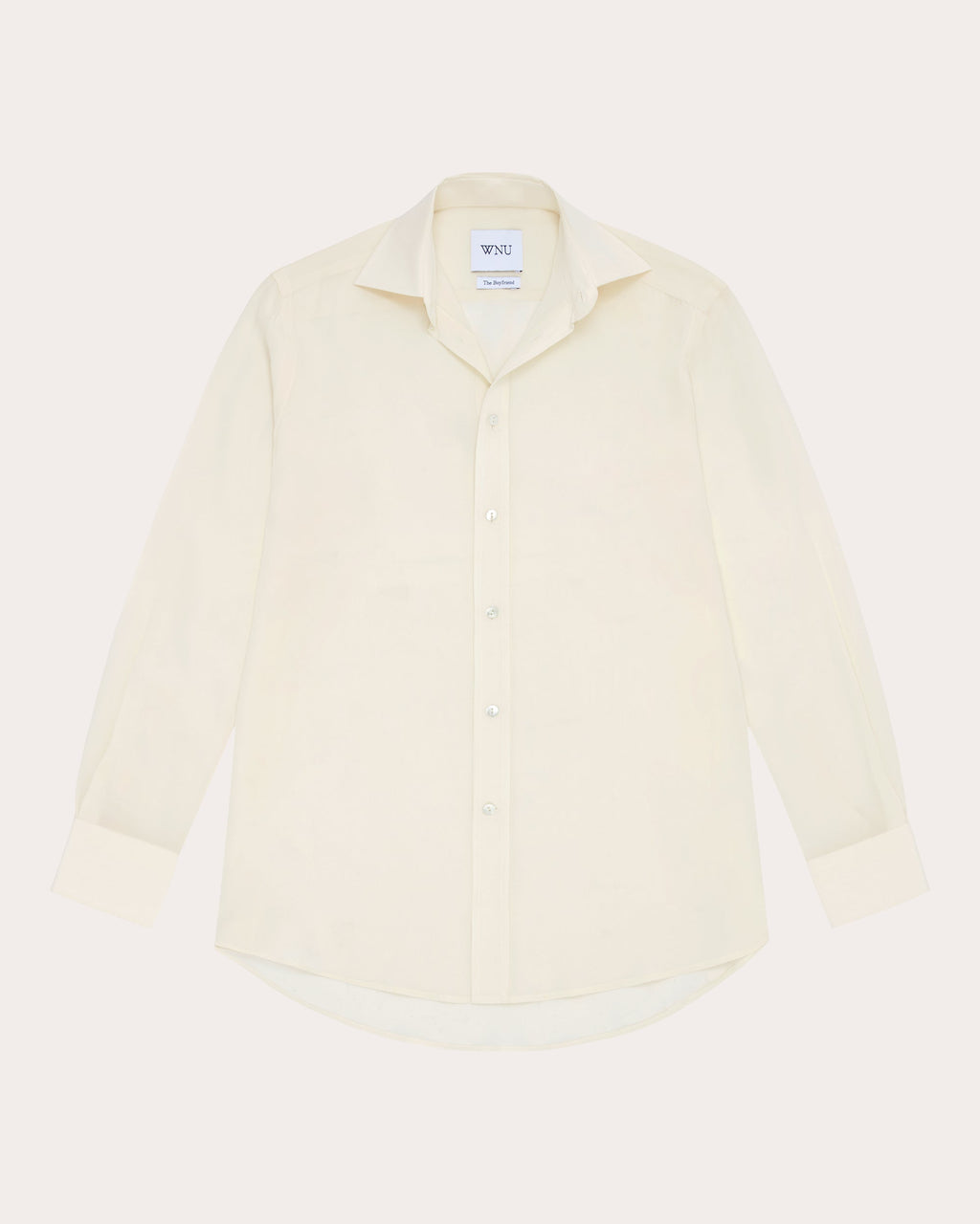 The Boyfriend Silk-Crepe Shirt