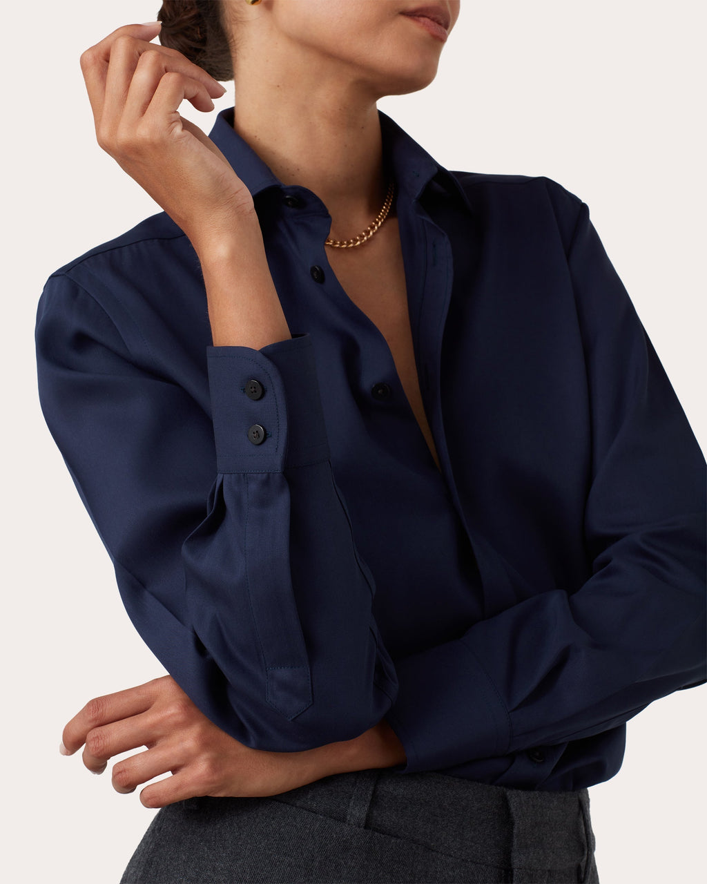 The Boyfriend Tencel Shirt