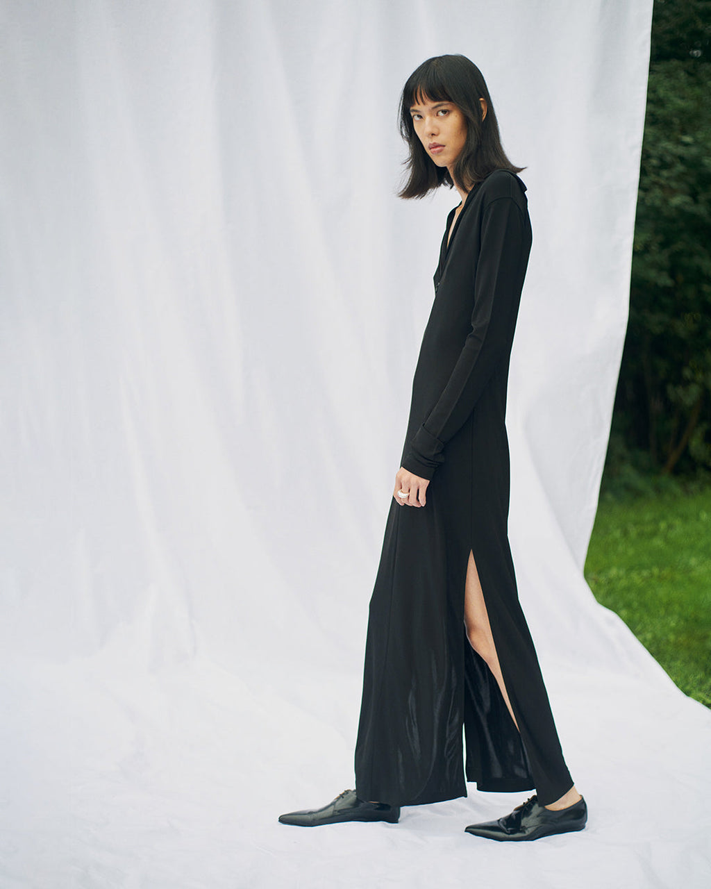 Sheer Collared Tunic