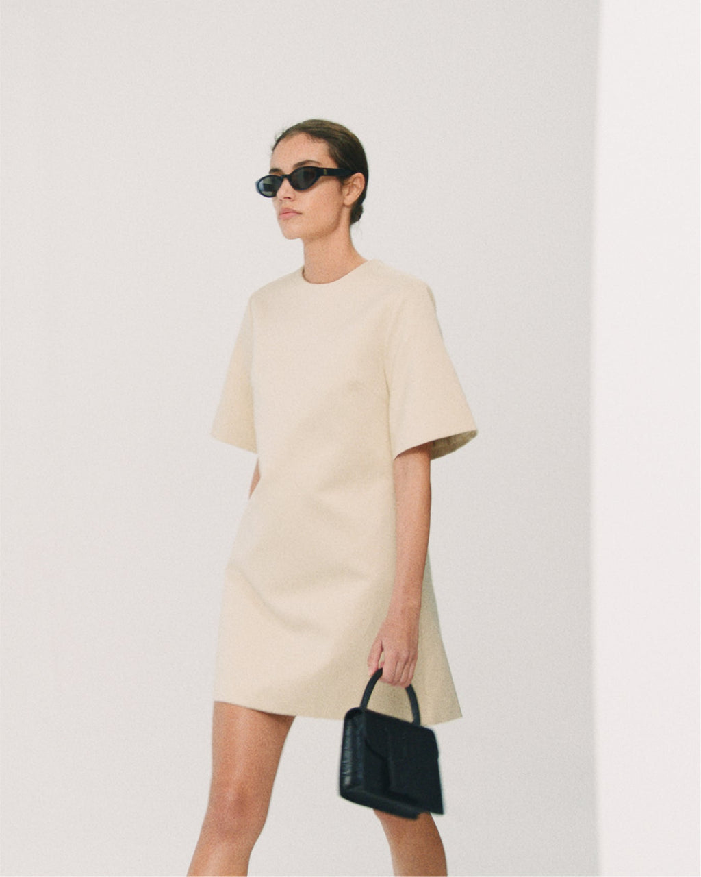 Harperz Heavy Satin Mini Dress