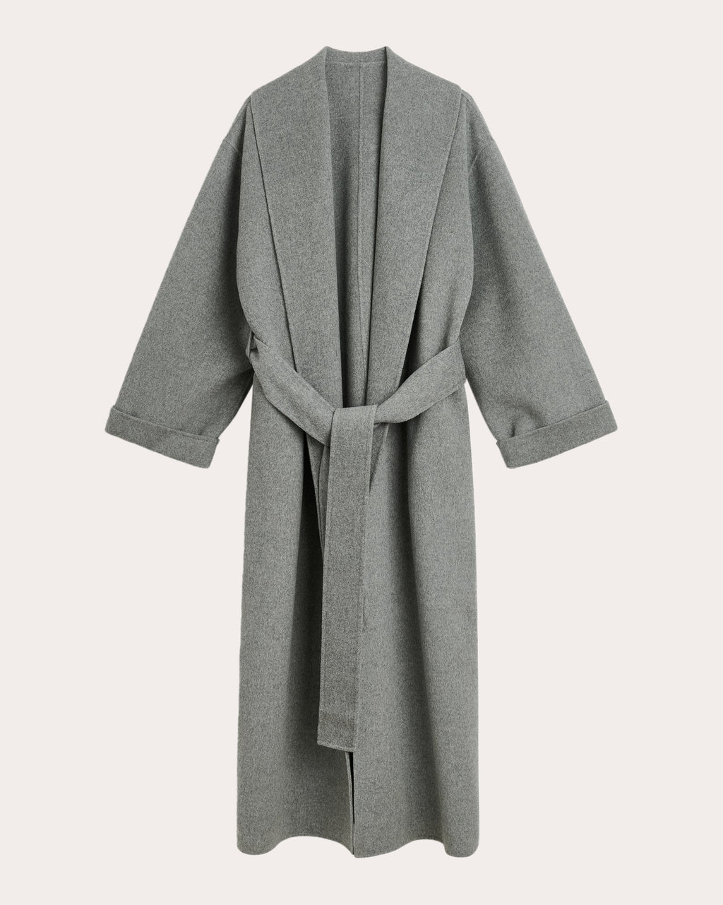 Trullem Double Faced Wool-Felt Coat