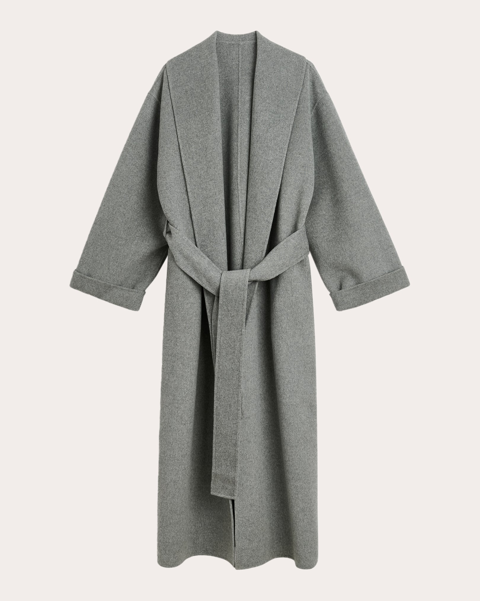 Trullem Double Faced Wool-Felt Coat