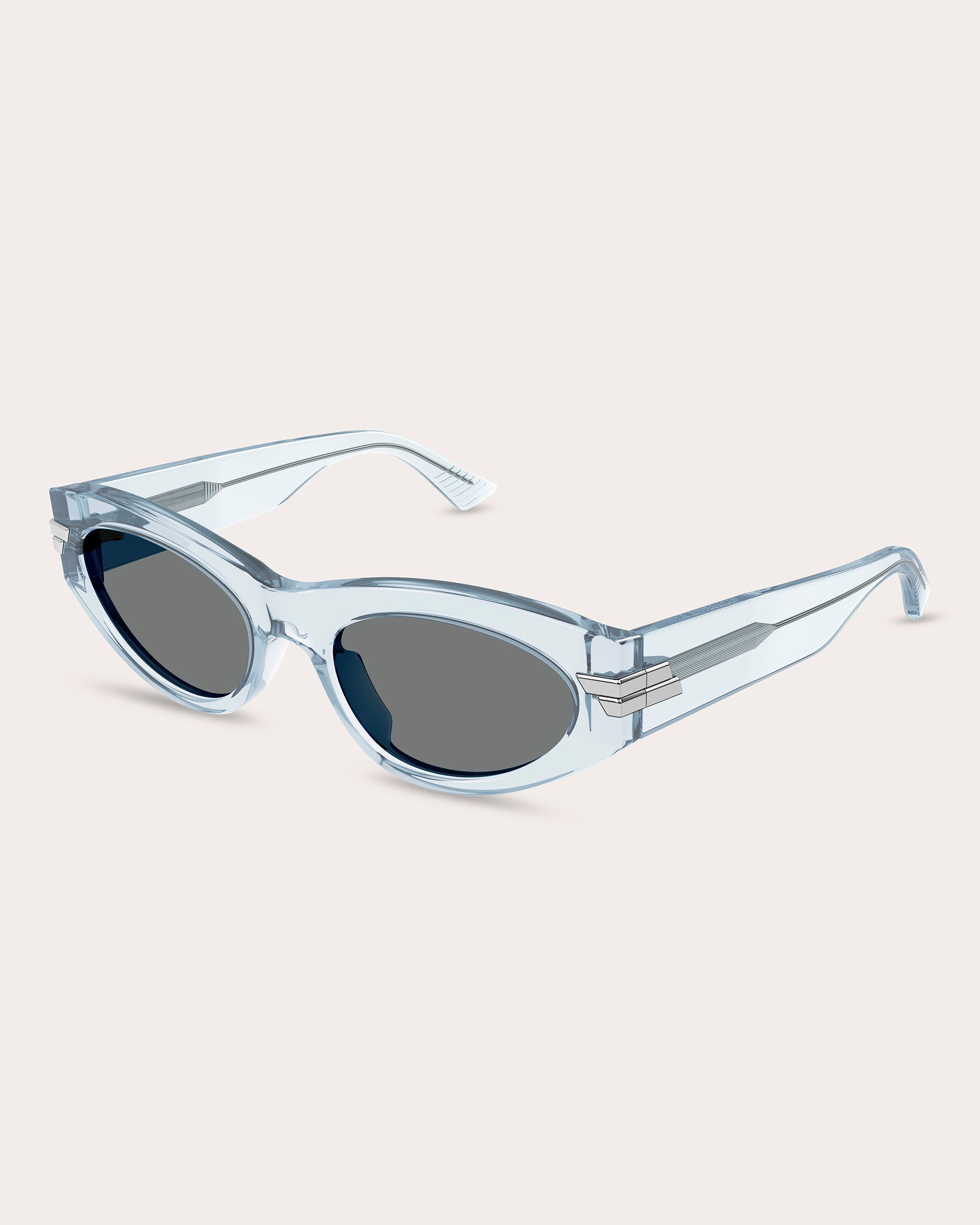 Transparent Cat-Eye Sunglasses