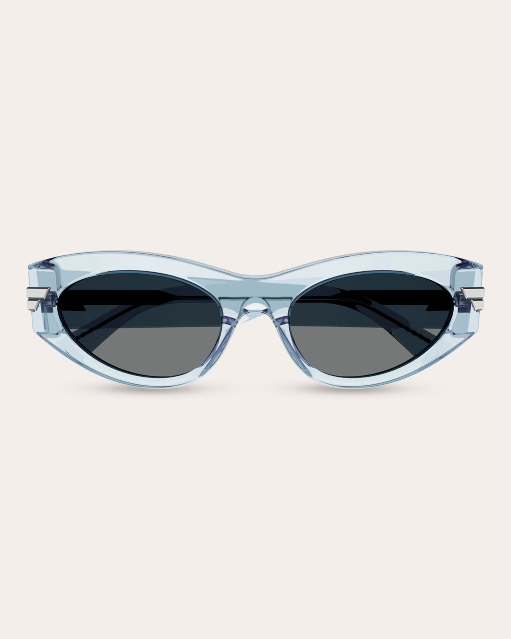 Transparent Cat-Eye Sunglasses