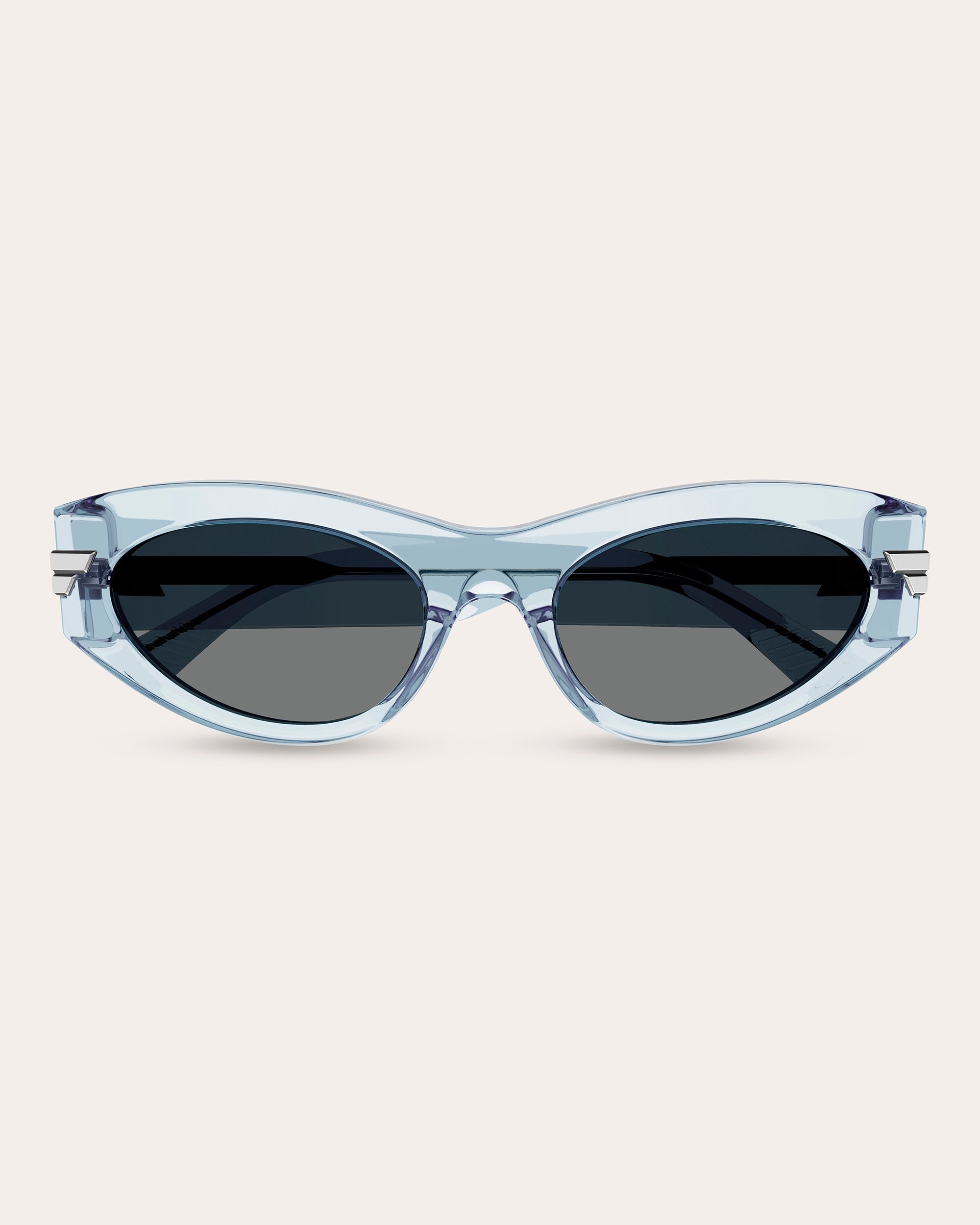 Transparent Cat-Eye Sunglasses