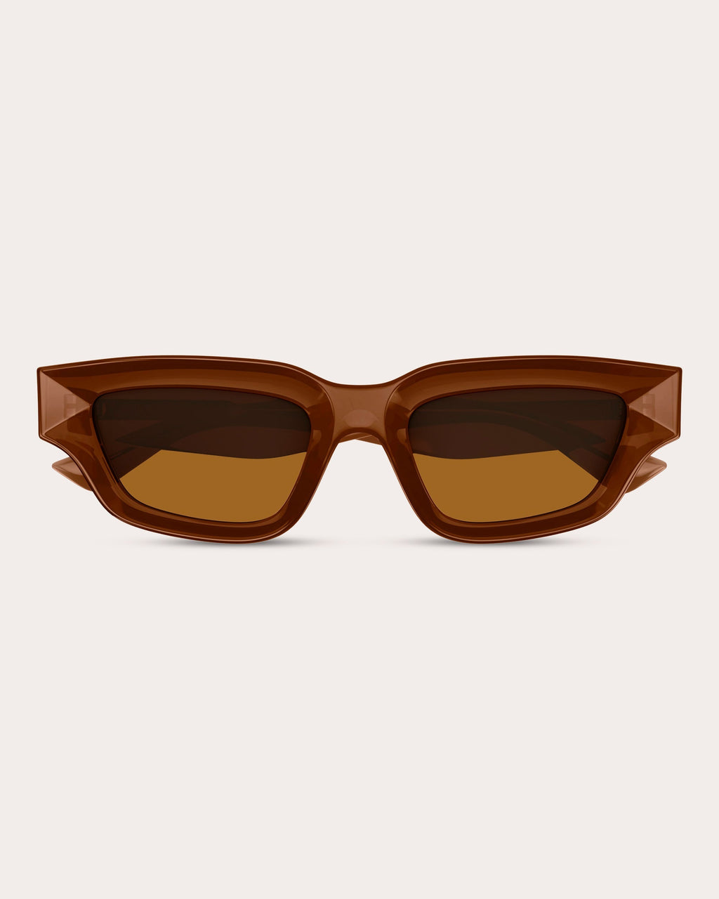 Edgy Cat-Eye Acetate Sunglasses