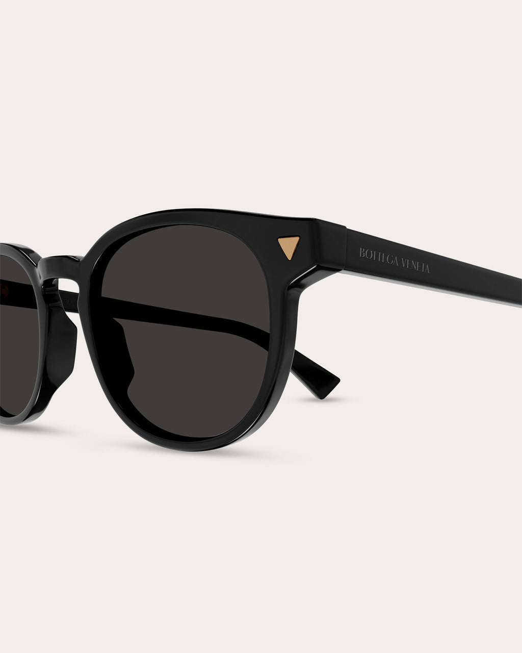 Triangle Round-Frame Acetate Sunglasses