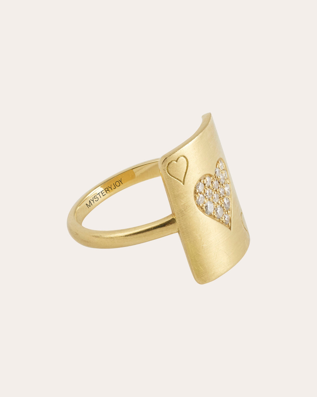 Âme 18K Gold and Lab-Grown Diamond Pinky Ring