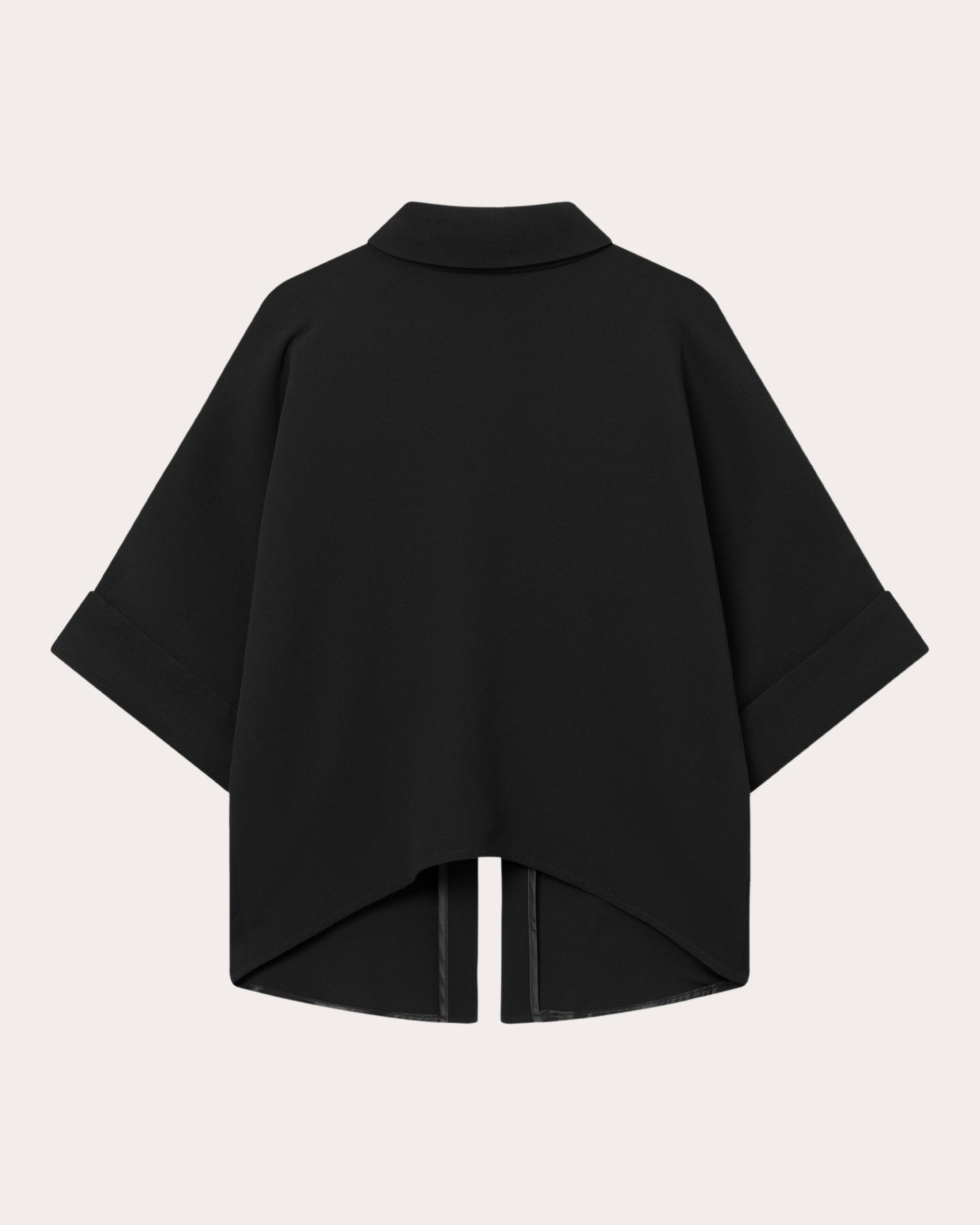 Bailee Asymmetric Crepe-Georgette Blouse