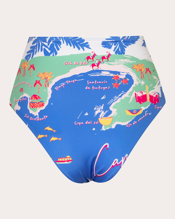 Banes Careyes High-Waist Bikini Brief