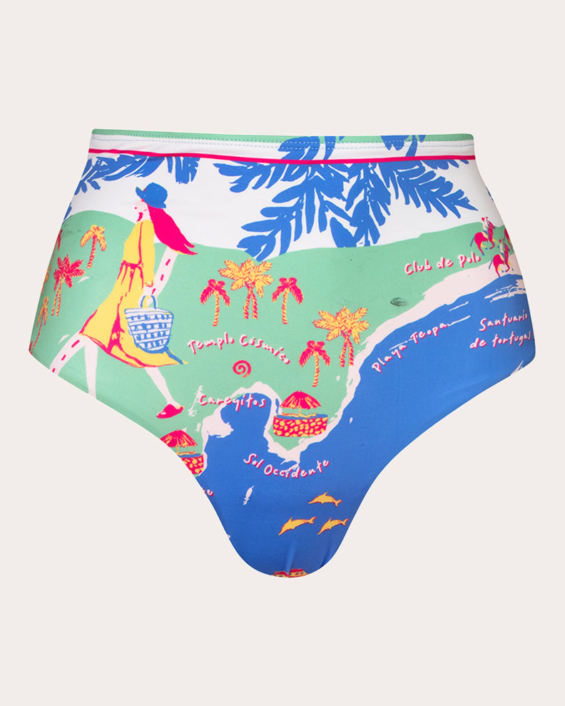 Banes Careyes High-Waist Bikini Brief