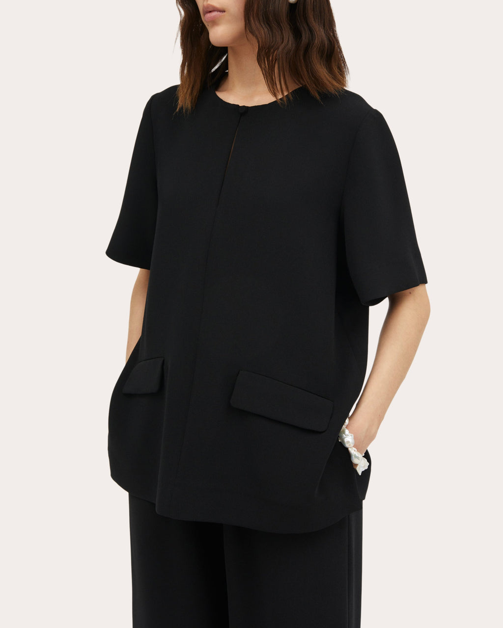 Betty Crepe-Georgette Blouse