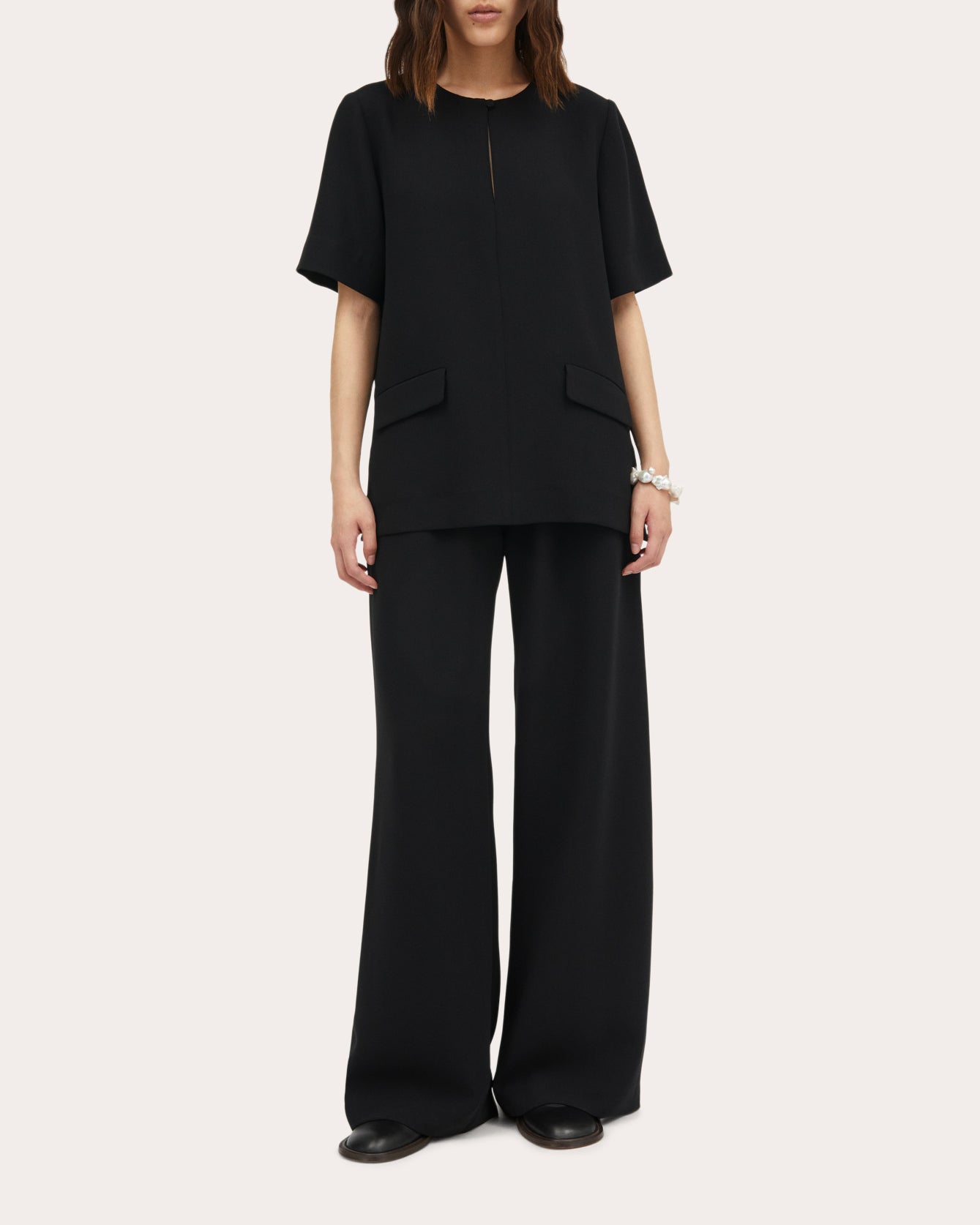 Betty Crepe-Georgette Blouse