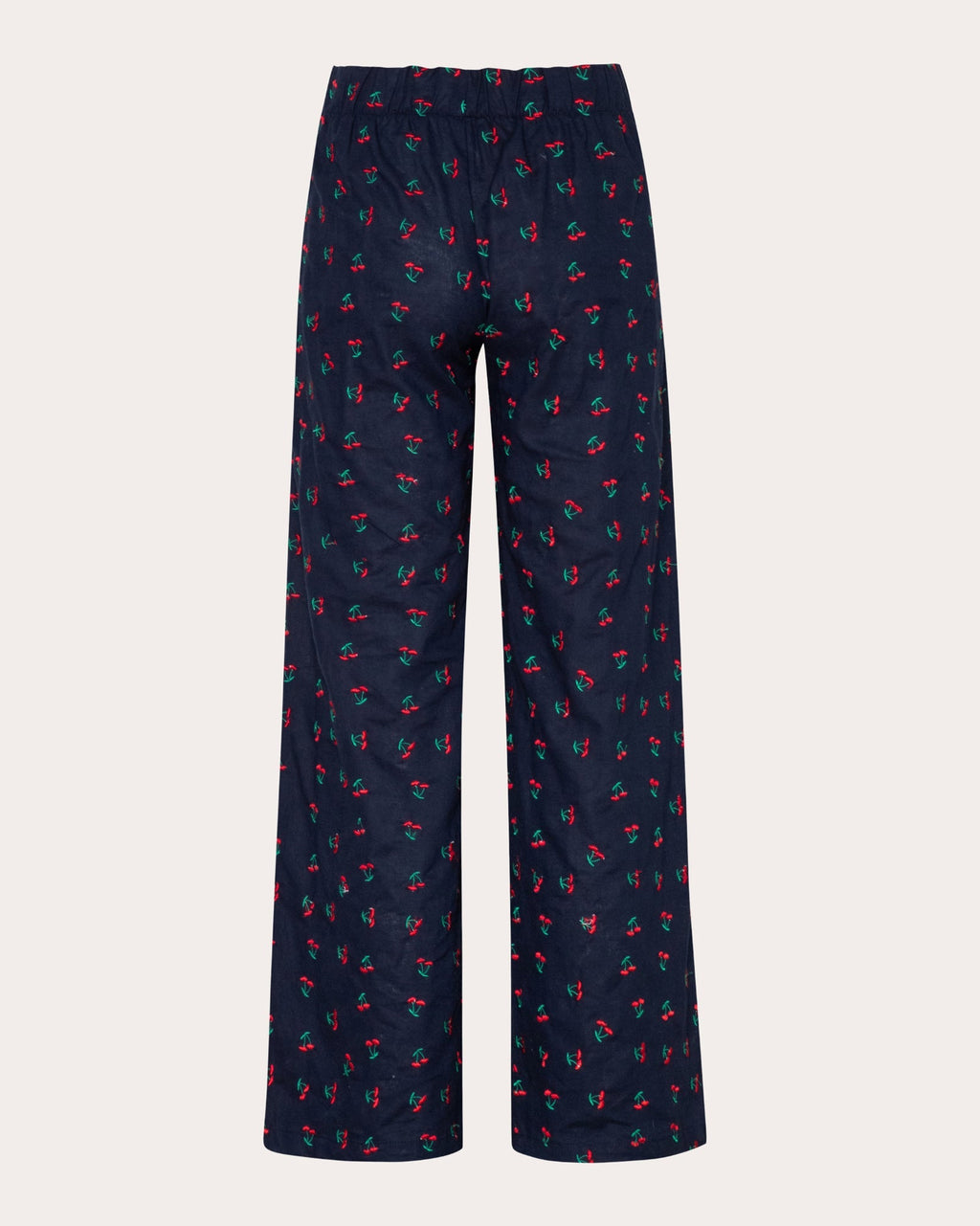 Embroidered Boyfriend Trousers